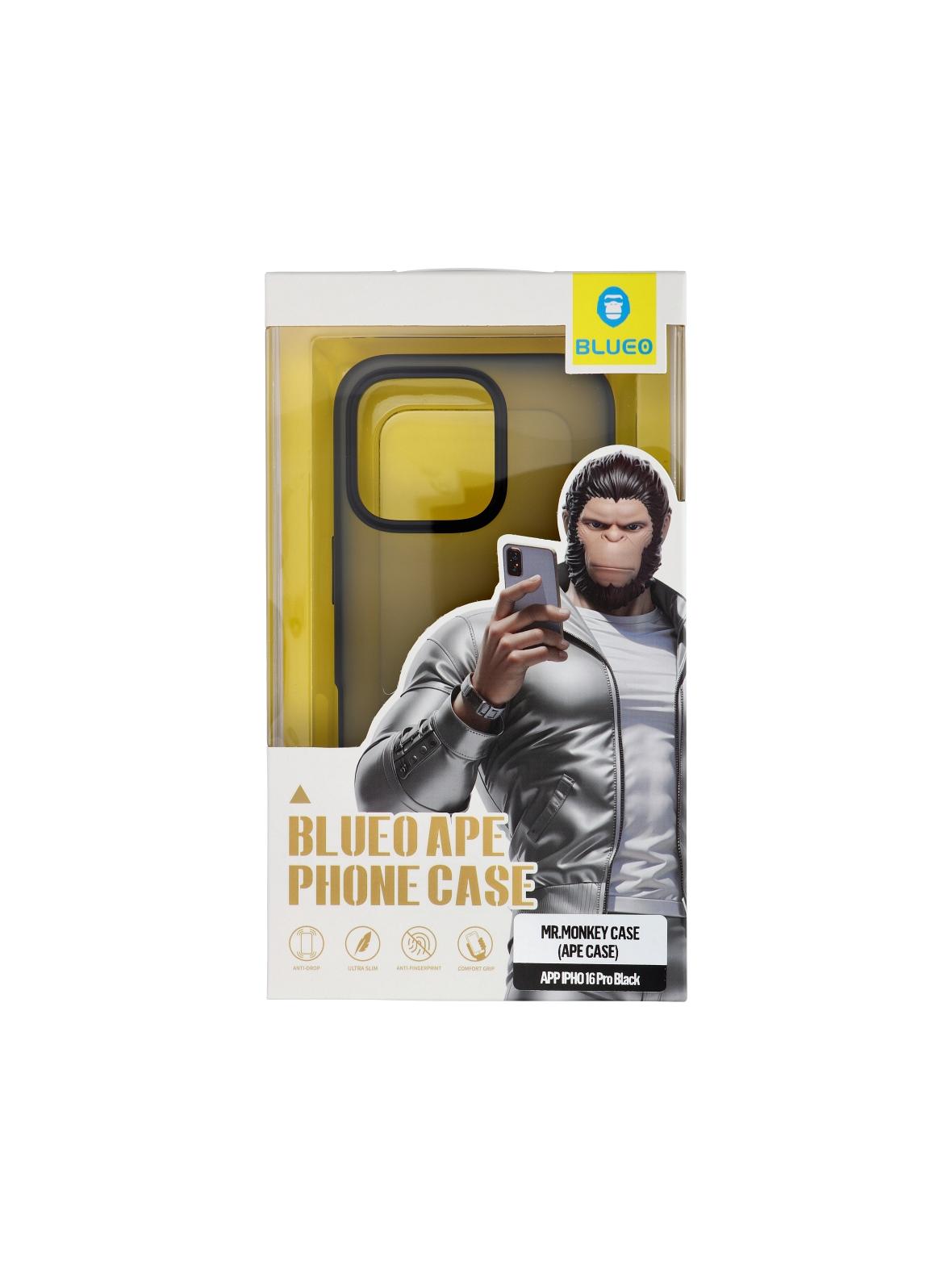 BLUEO APE Phone Case - Apple iPhone 16 Pro czarny