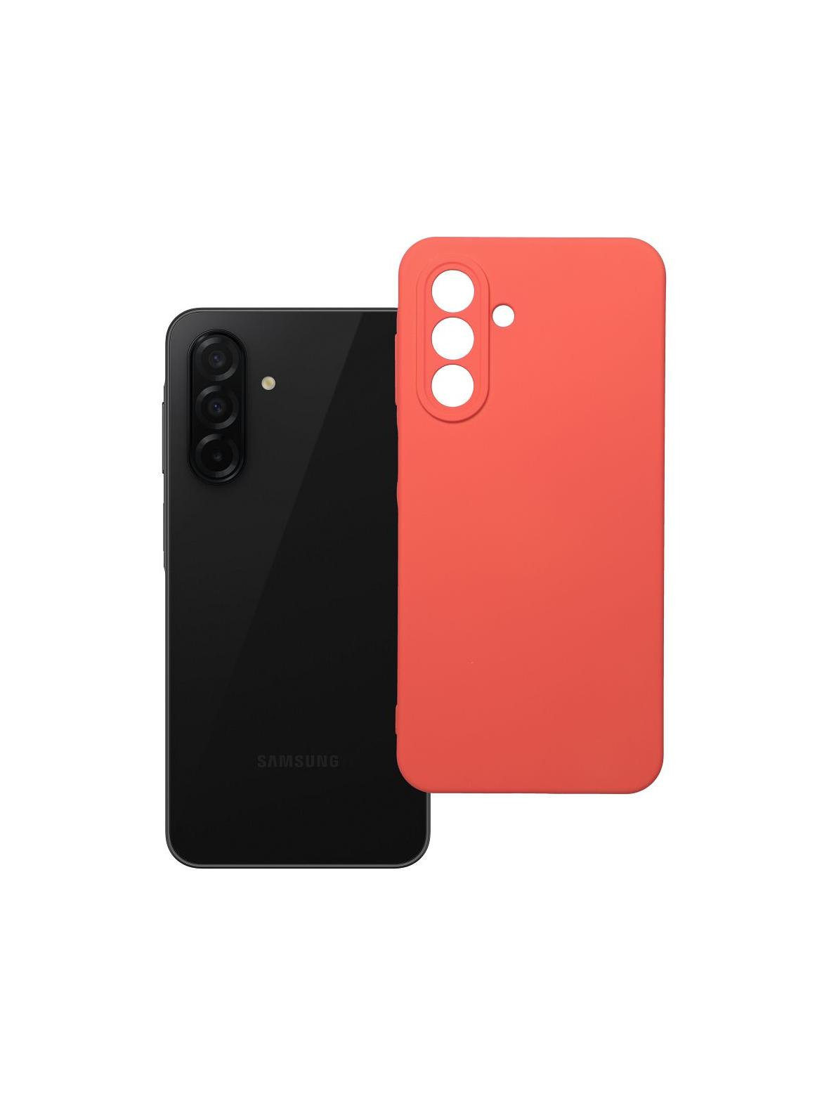 Futerał SILICONE do SAMSUNG A26 5G brzoskwiniowy