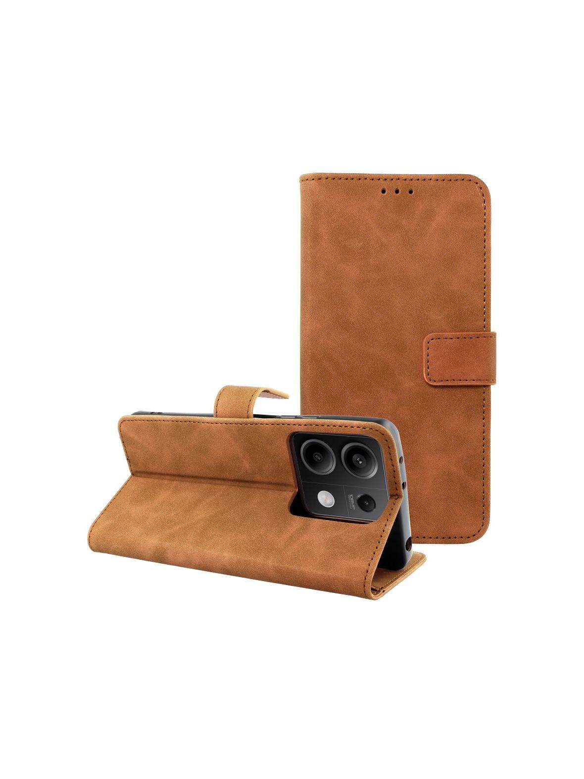 Kabura TENDER Book do XIAOMI Redmi Note 13 5G brązowy