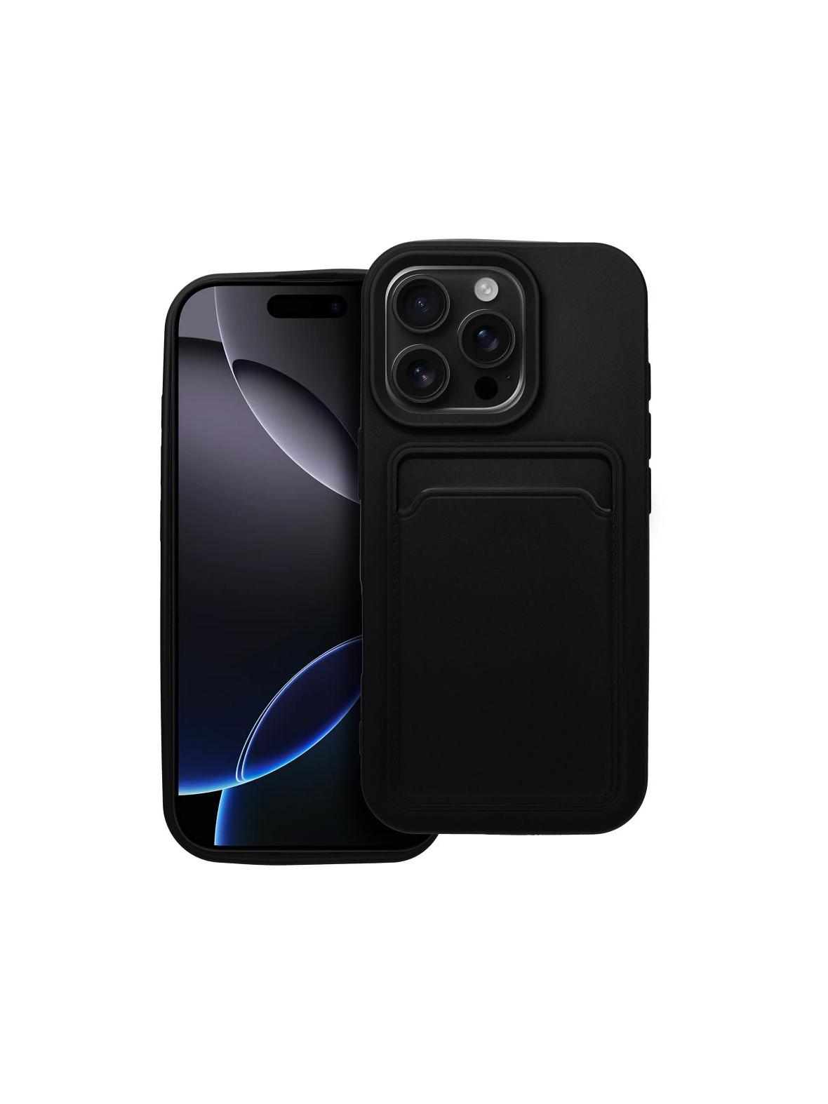 Futerał CARD CASE do IPHONE 16 Pro czarny