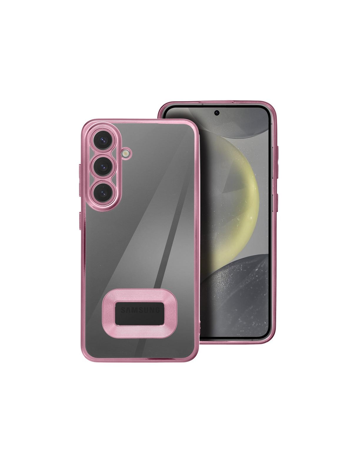 Futerał GLAM do SAMSUNG A26 5G pudrowy róż