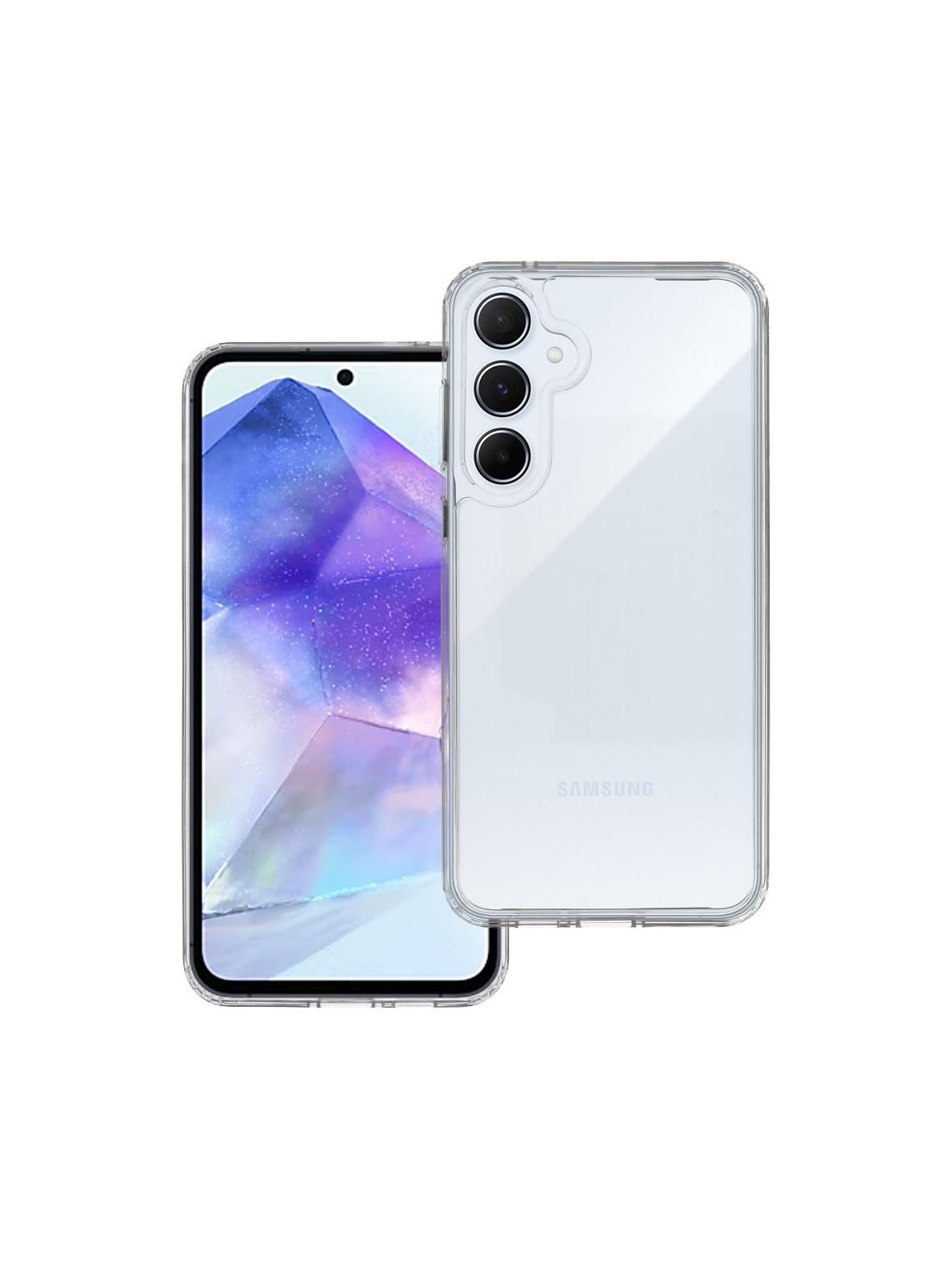 Futerał SUPER CLEAR HYBRID do SAMSUNG A55 transparentny