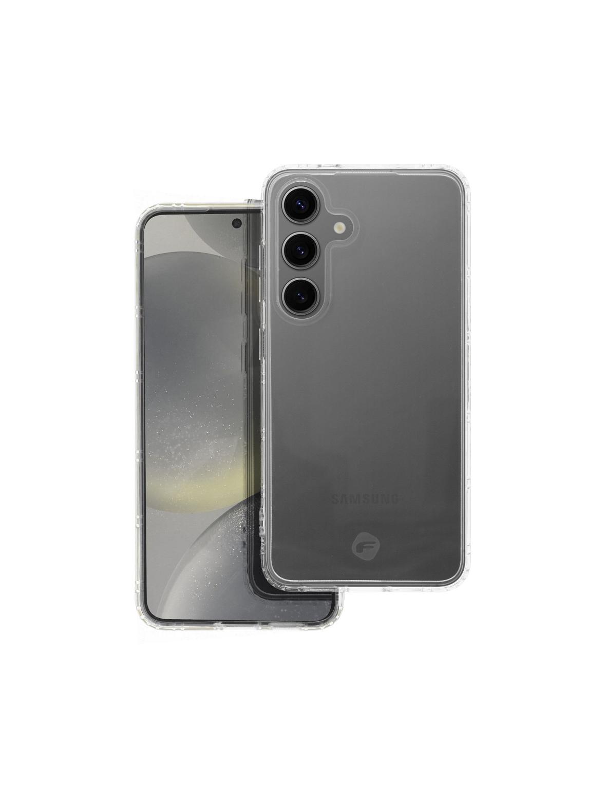 Etui na Samsung S24 Forcell F-Protect Long Lasting transparentne
