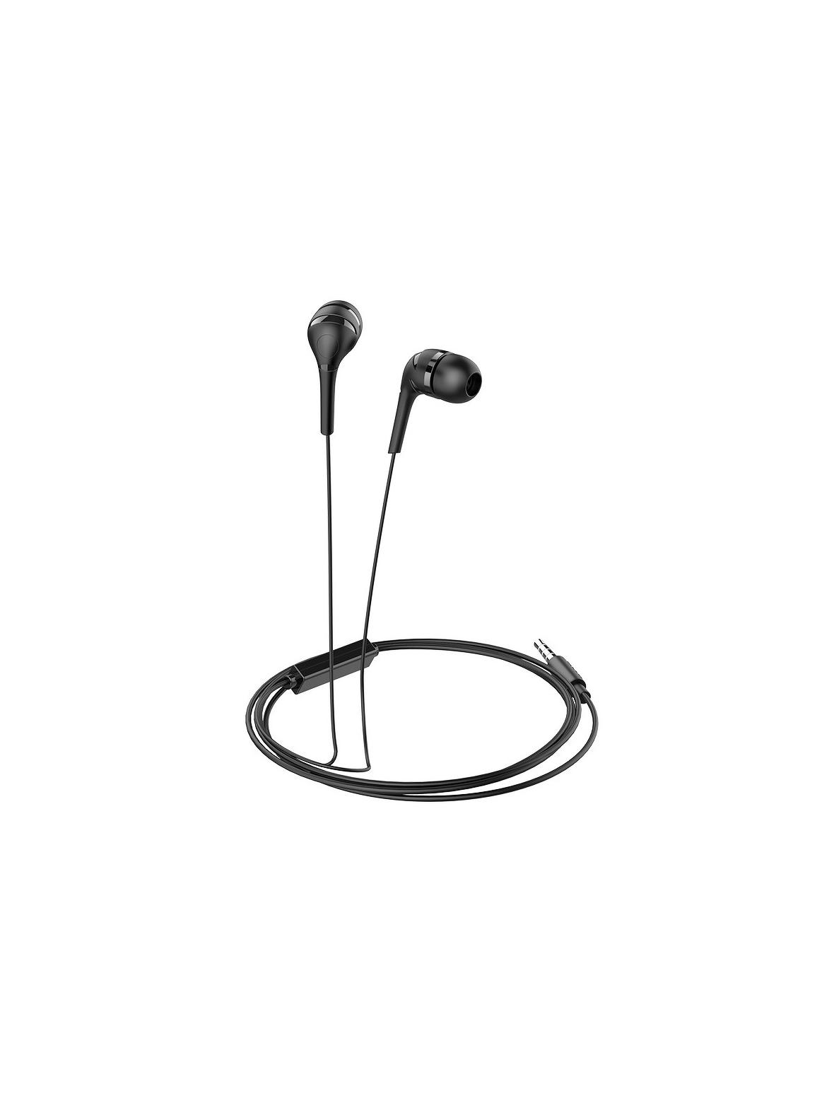 Słuchawki przewodowe douszne Jack 3,5 mm Hoco M40 czarne