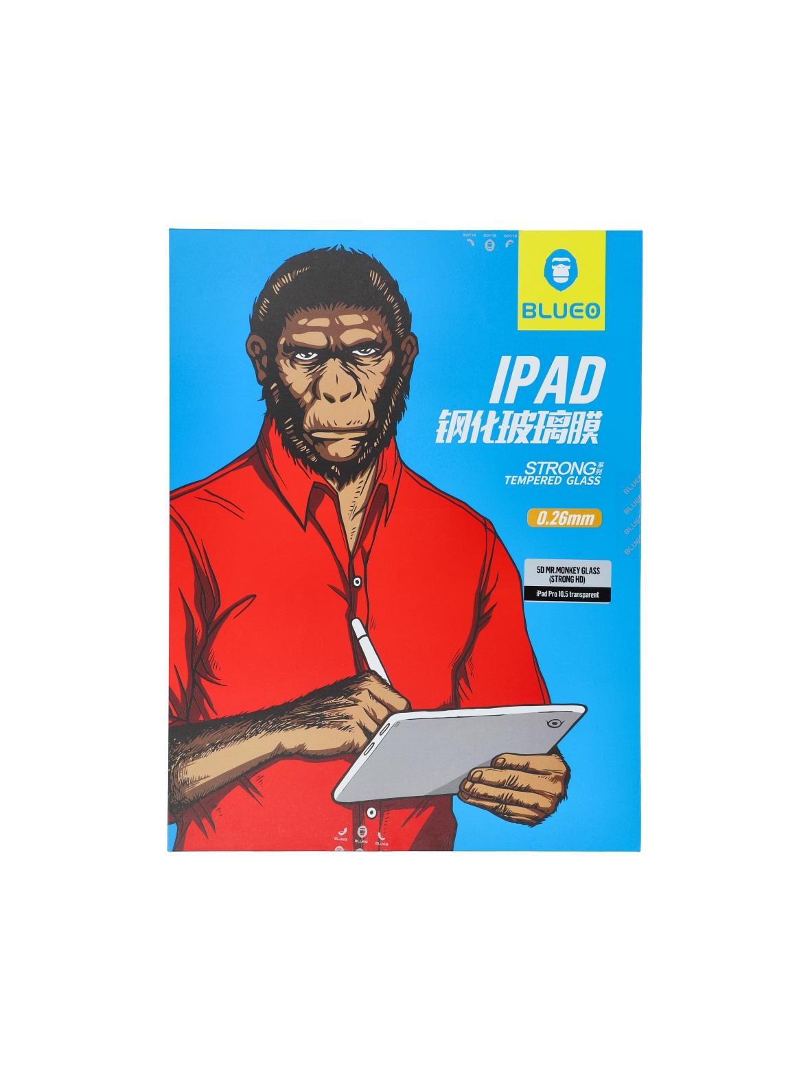 Szkło Hartowane 5D Mr. Monkey Glass - iPad Pro 10.5 transparent (Strong HD)