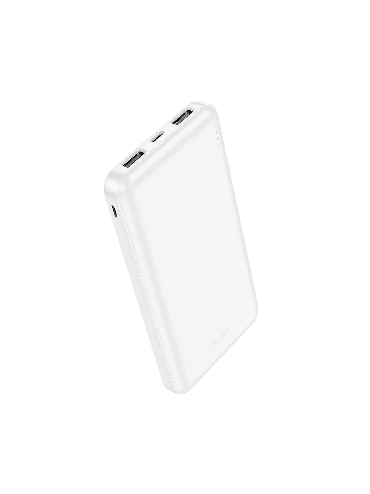 Powerbank Hoco 10000 mAh 2,1A J100 biały