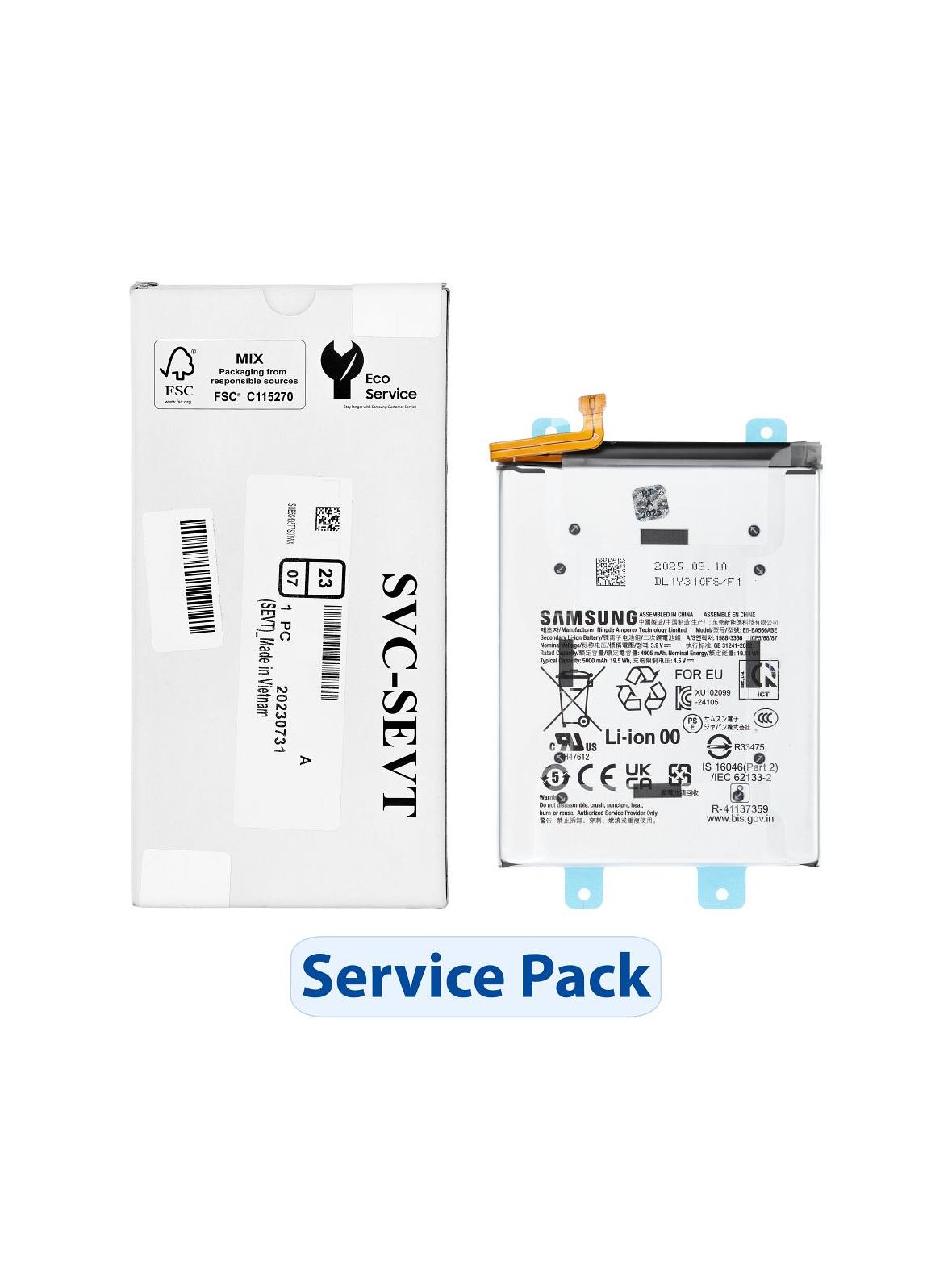 ServicePack Bateria do SAMSUNG A56 5G A566B GH82-36831A