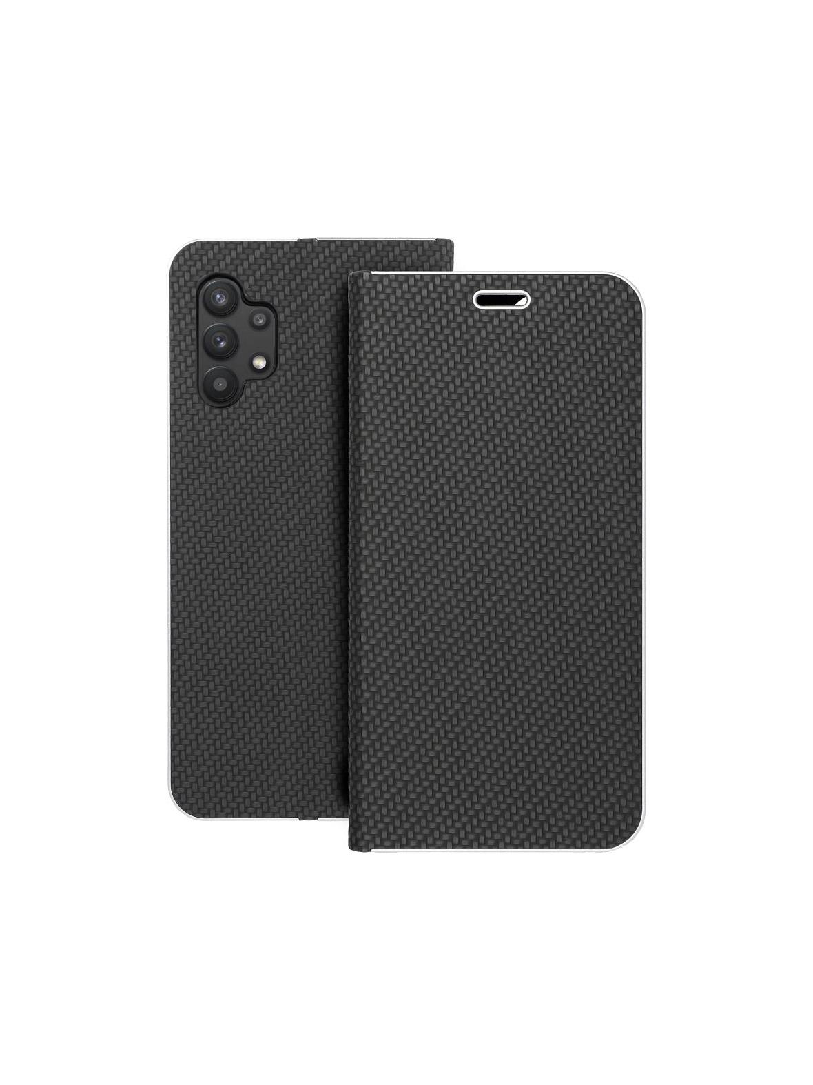 Kabura LUNA Book Carbon do SAMSUNG A32 5G czarny