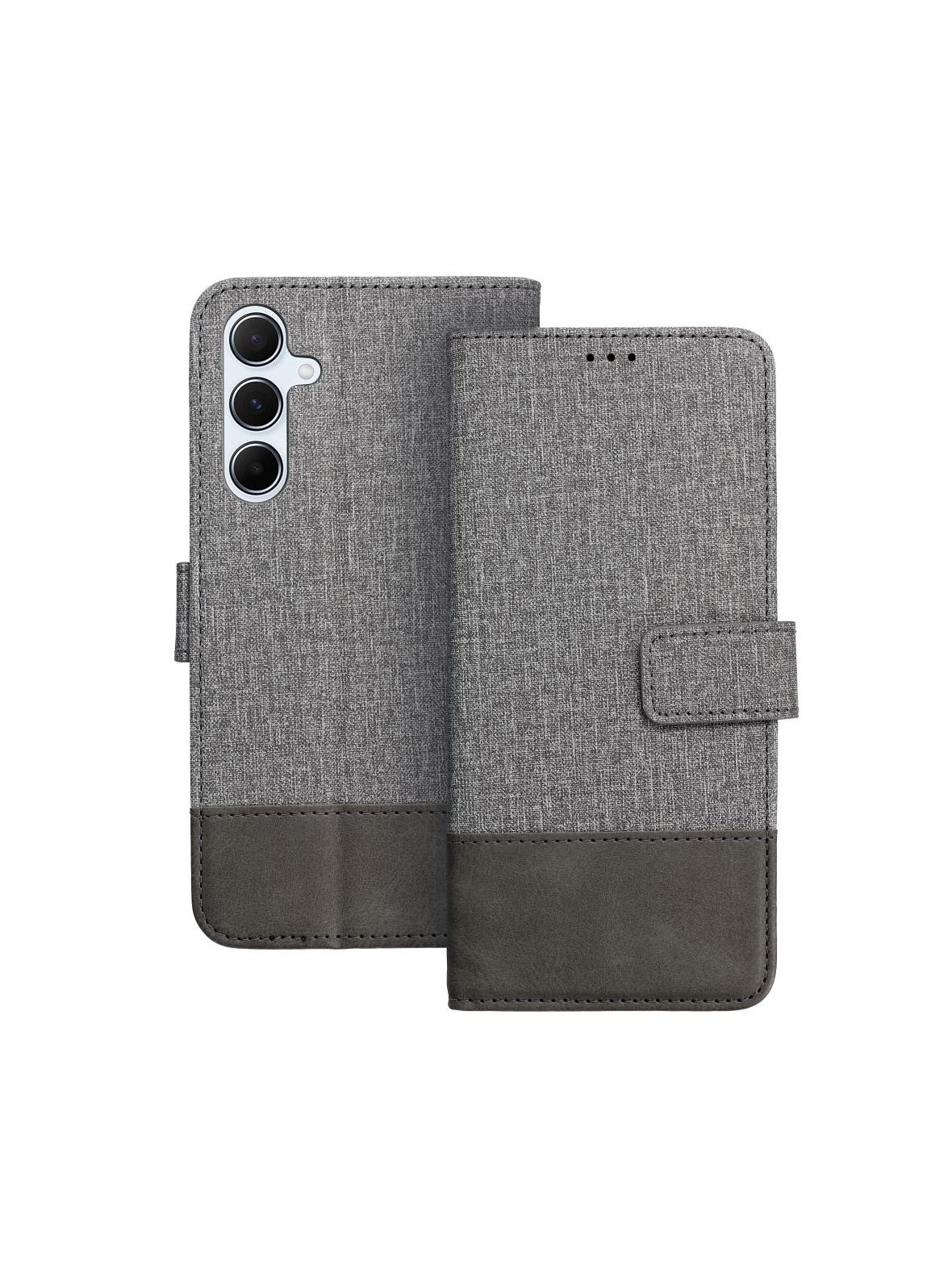 Kabura GOMMA Book do SAMSUNG A55 5G szary