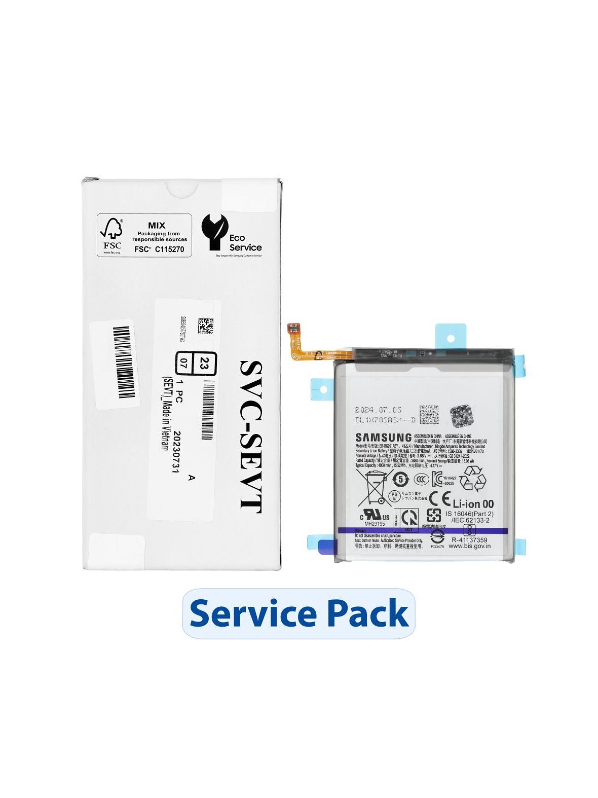 ServicePack Bateria EB-BG991ABY do SAMSUNG S21 5G G991B GH82-24537A