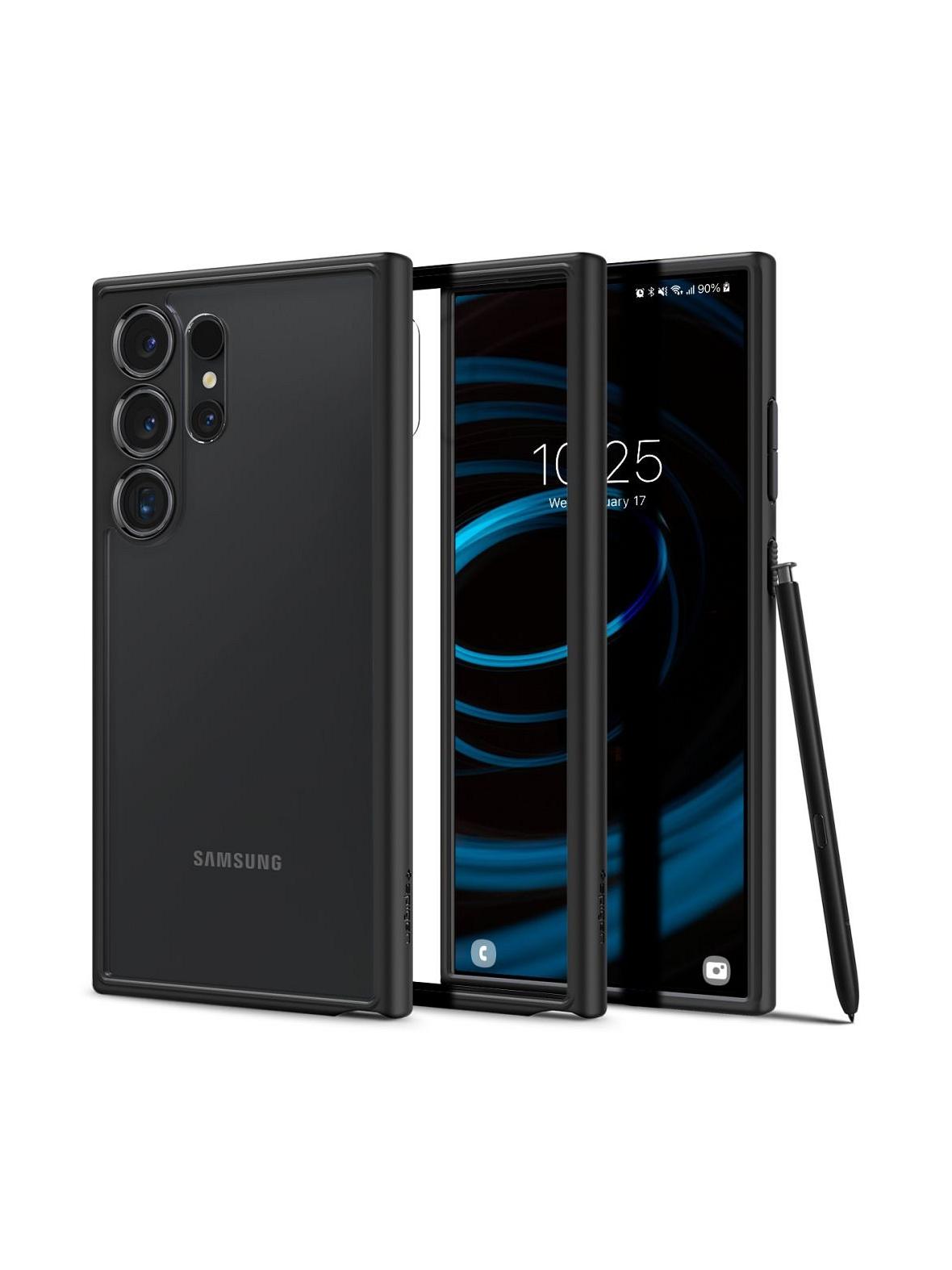 SPIGEN futerał ULTRA HYBRID do SAMSUNG S24 Ultra matte black