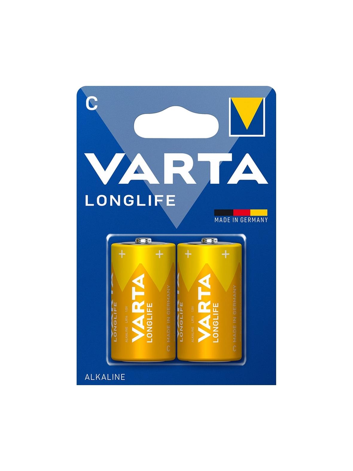 VARTA bateria alkaliczna R14 (Typ C) Longlife 2 szt