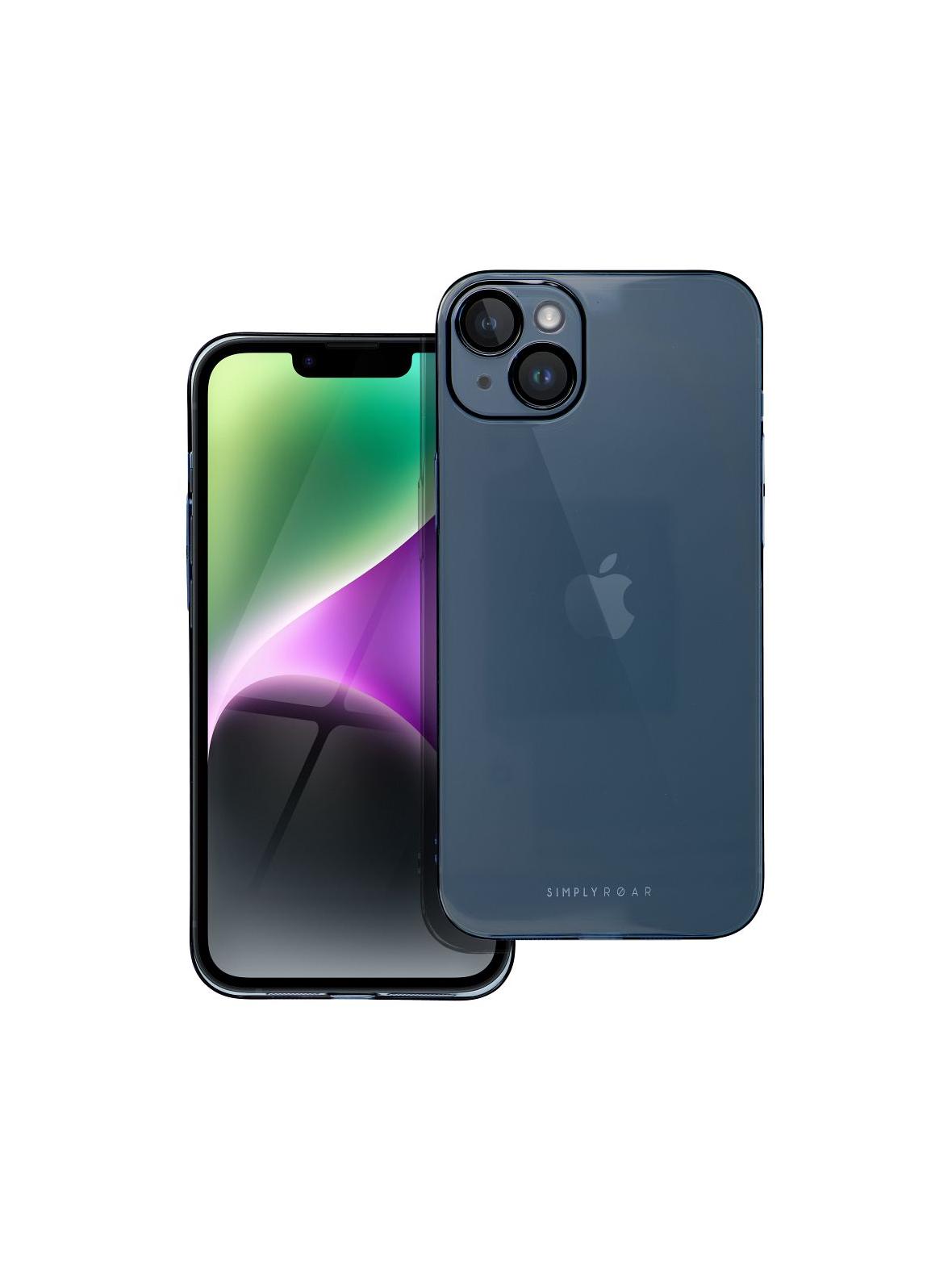 ROAR futerał PURE SIMPLE FIT do IPHONE 14 Plus Granatowy