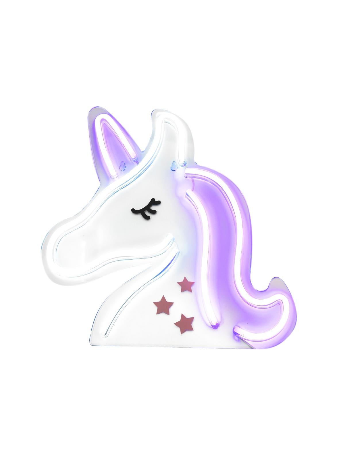 NEON NA ŚCIANĘ LED na USB - Jednorożec model