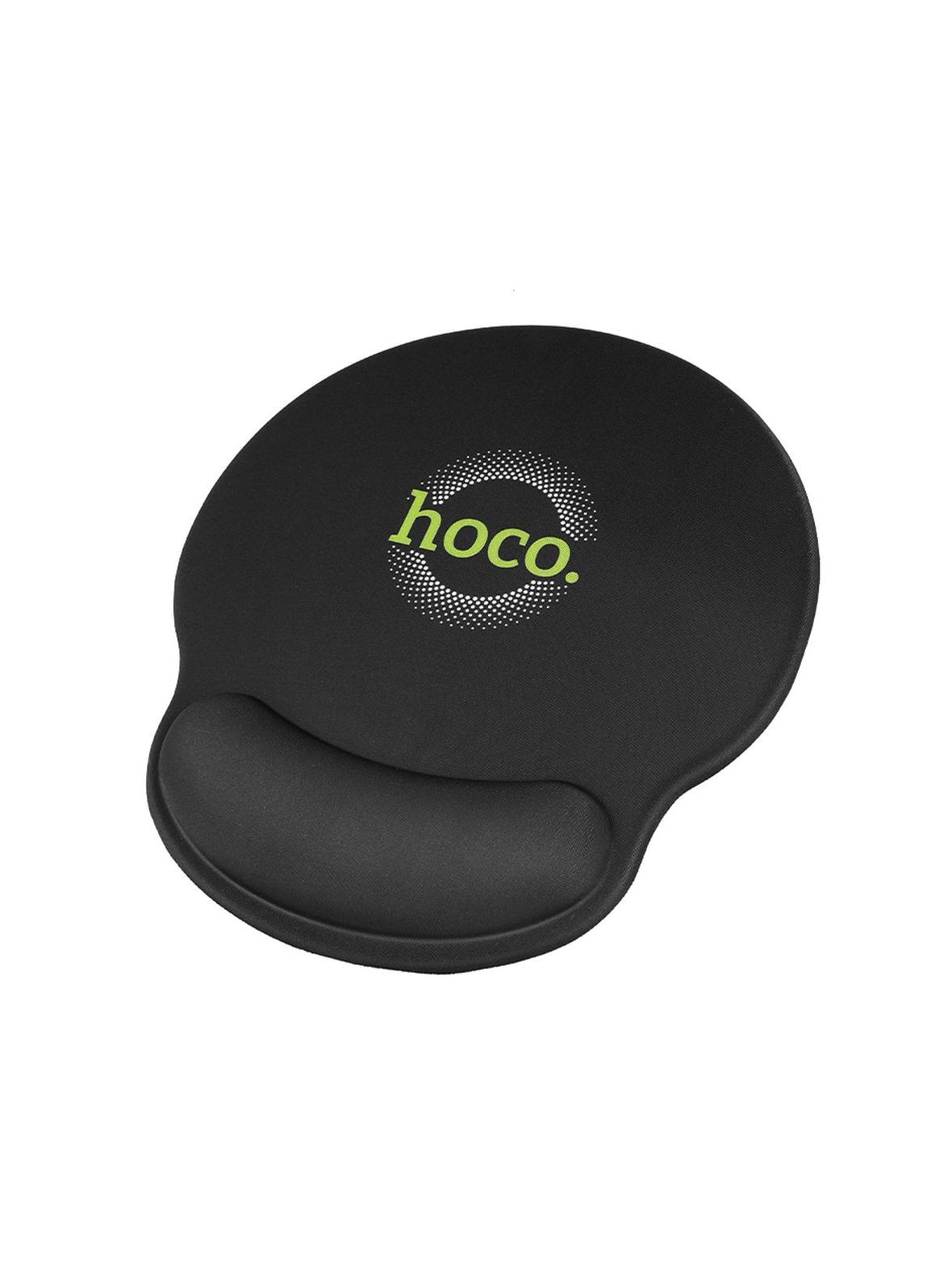 Podkładka pod myszkę Hoco ze wsparciem dla nadgarstka GM30 czarna