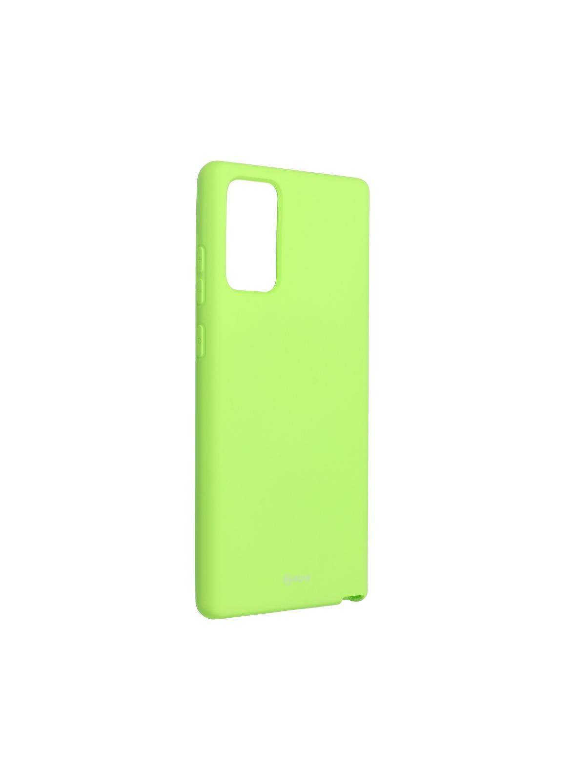 ROAR futerał COLORFUL JELLY do SAMSUNG Note 20 Limonka