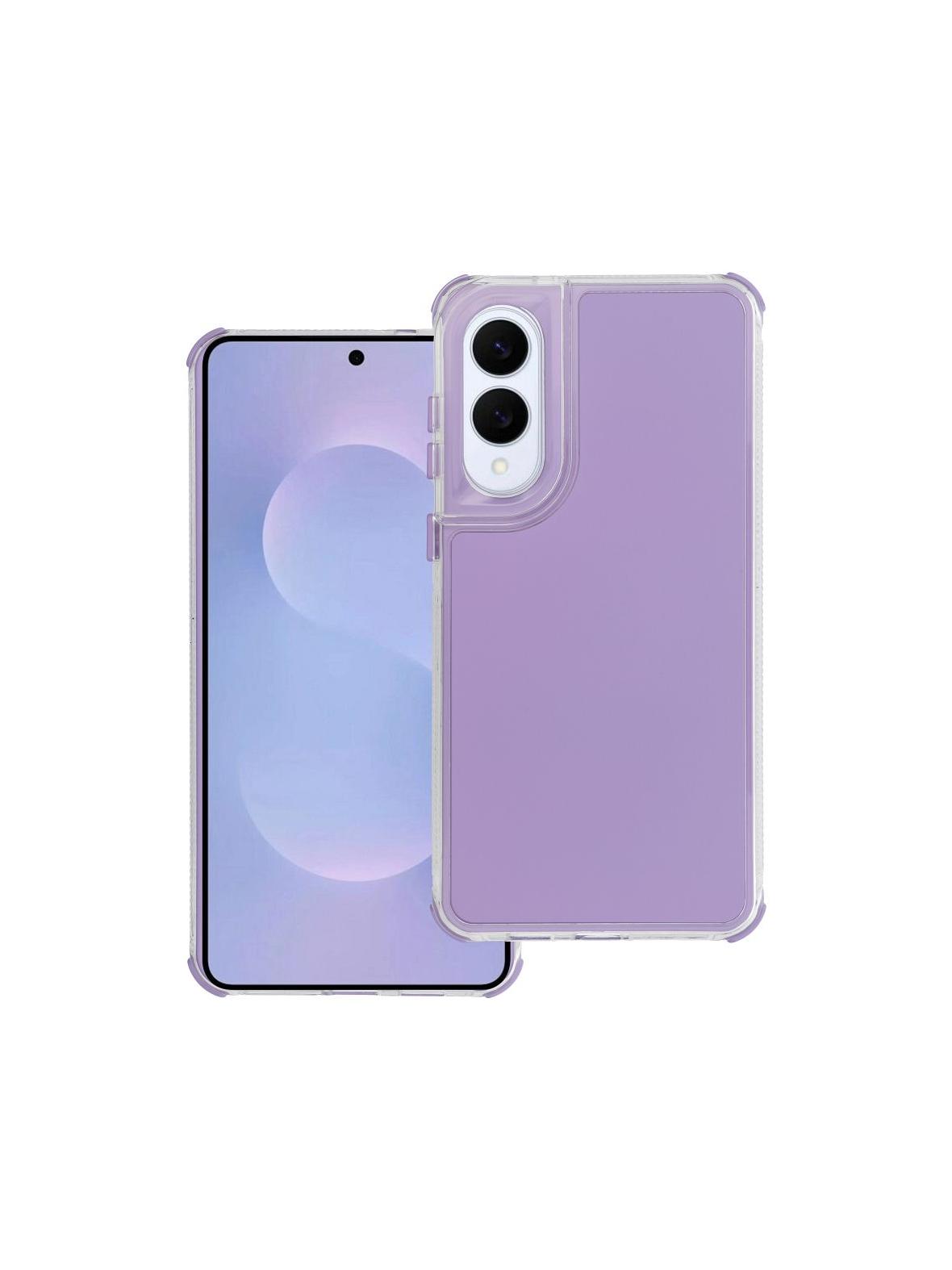 Futerał MATRIX do SAMSUNG S25 Edge jasnofioletowy