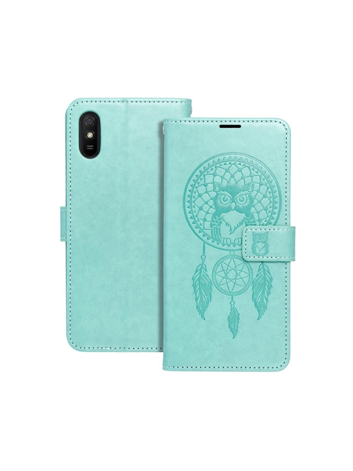 Kabura MEZZO Book do XIAOMI Redmi 9AT / Redmi 9A łapacz snów zielony