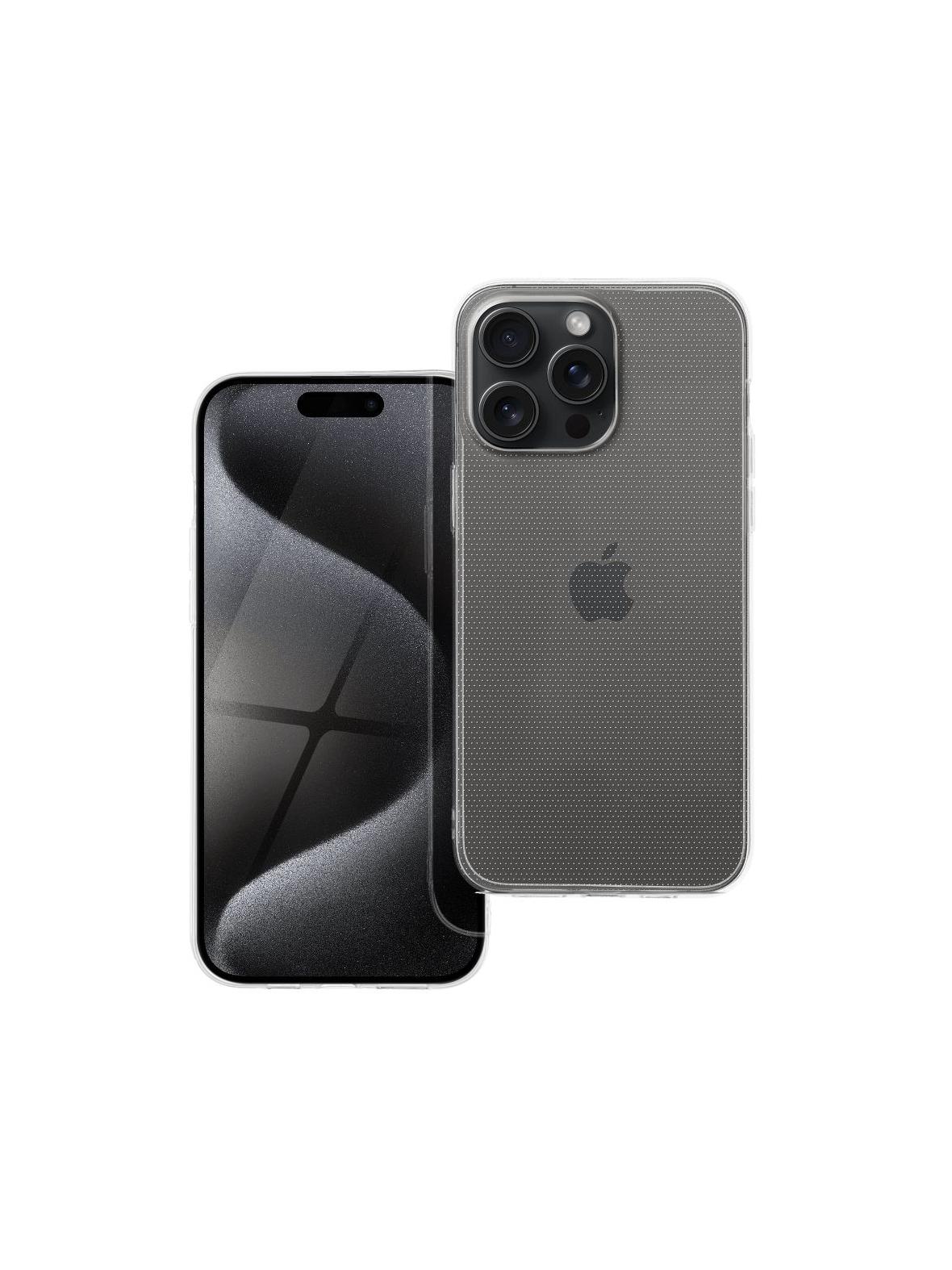 Futerał CLEAR CASE 2 mm do IPHONE 15 Pro Max transparentny