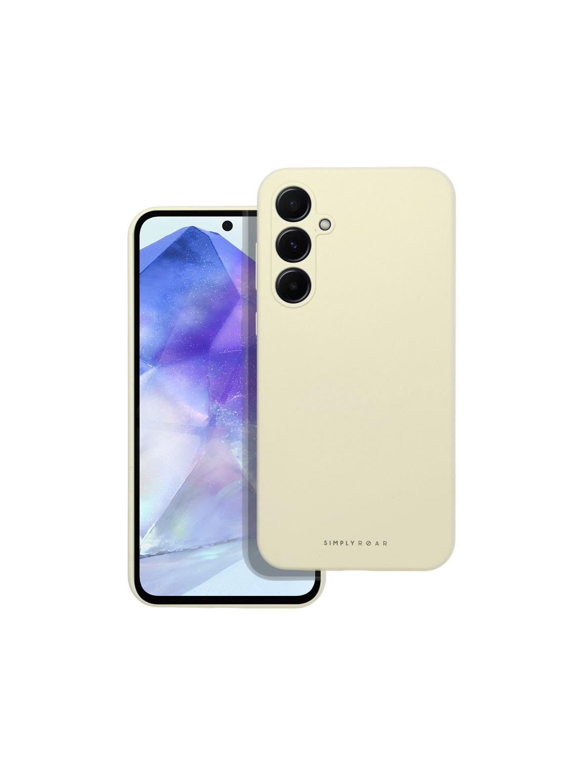 ROAR futerał CLOUD SKIN do SAMSUNG A55 5G Jasnożółty