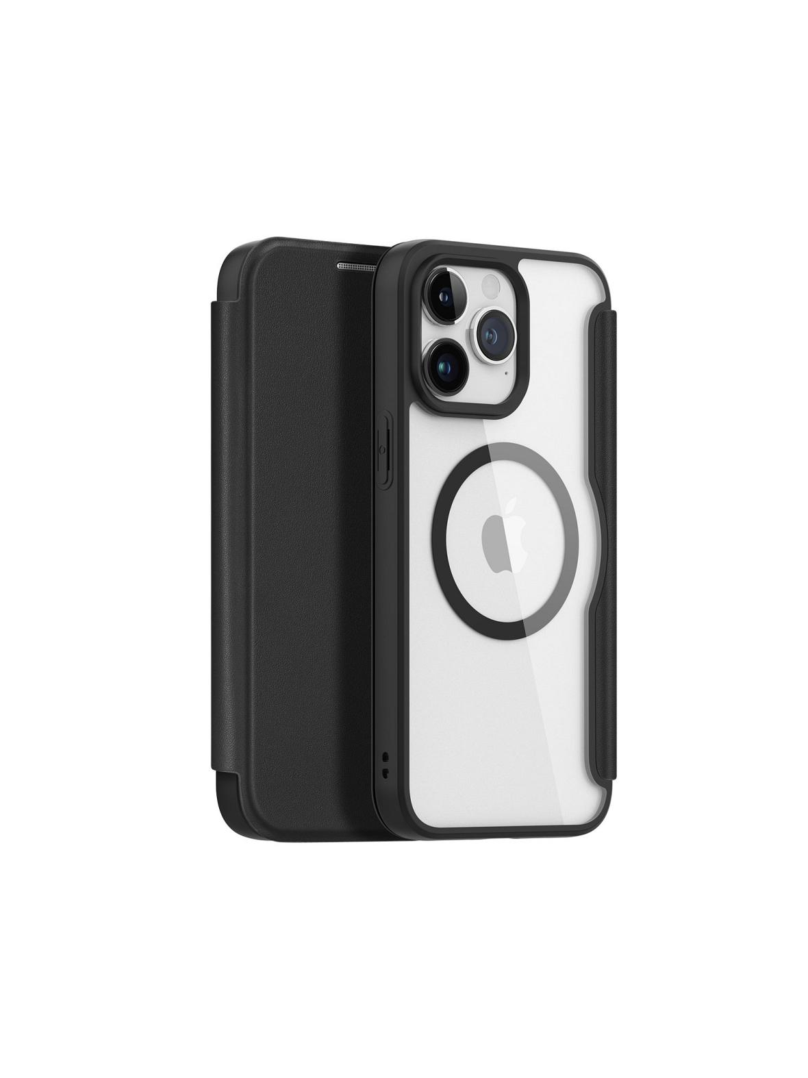 DUX DUCIS kabura SKIN X PRO kompatybilna z MagSafe do IPHONE 15 Pro Max czarna