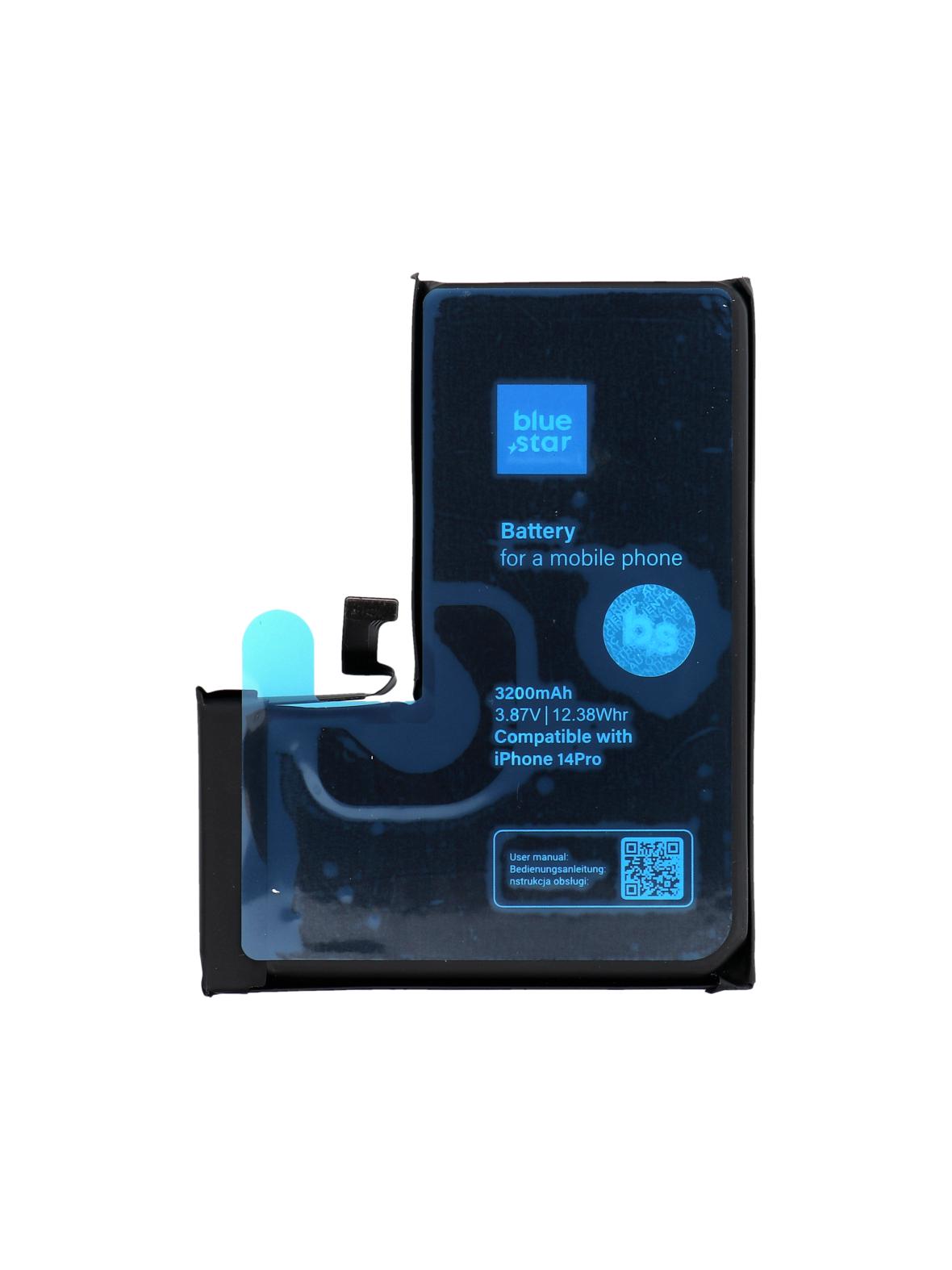 Bateria do iPhone 14 PRO 3200 mAh Blue Star HQ
