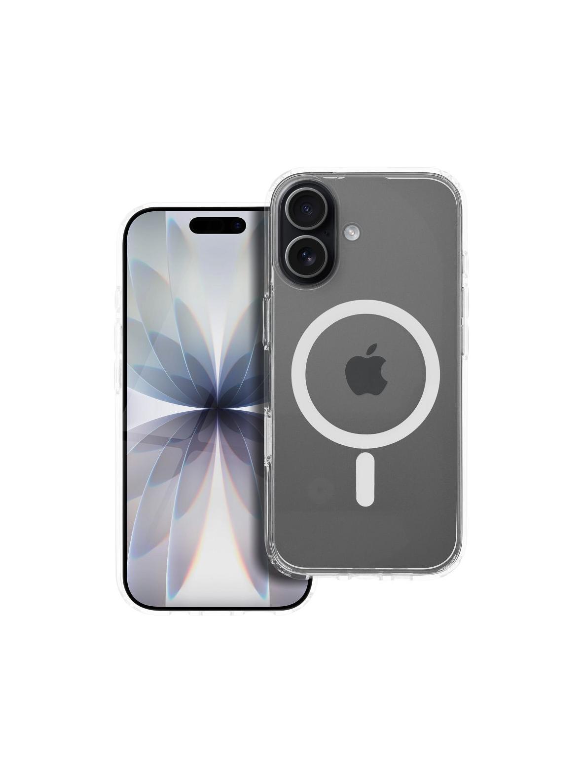 Etui na iPhone 17 Forcell F-Protect Clear Hybrid Premium zgodny z MagSafe transparentne 0INT