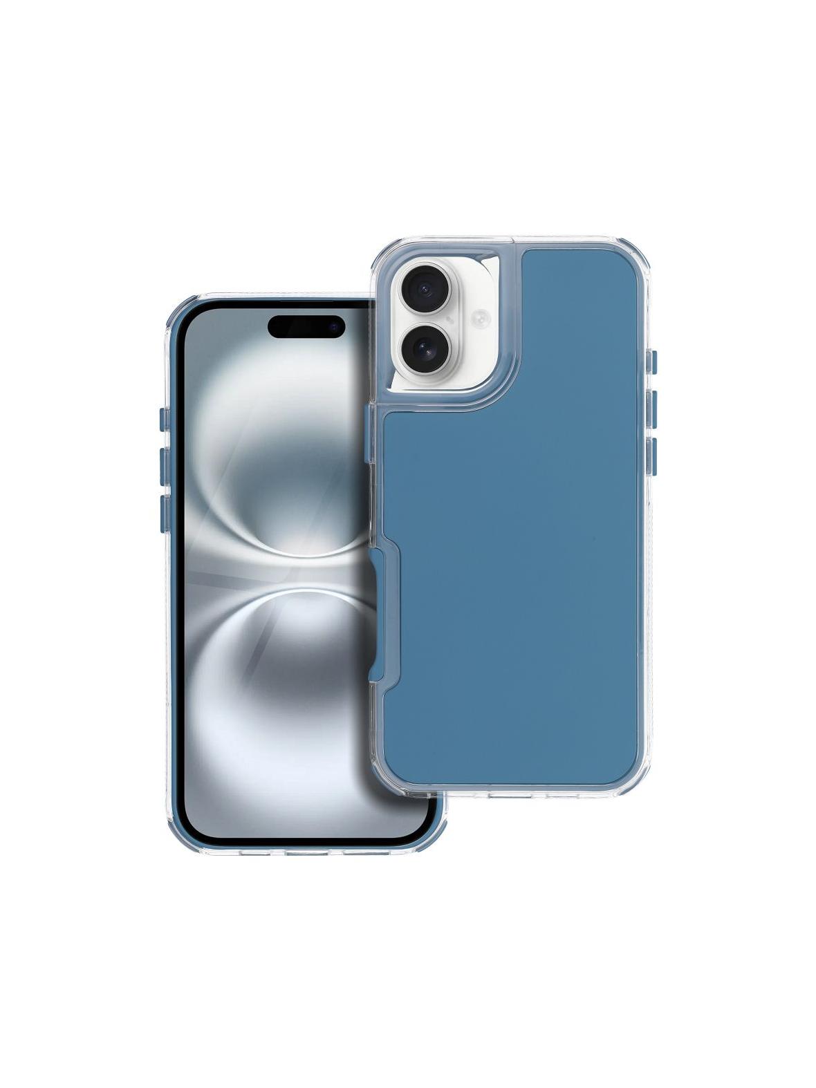 Futerał MATRIX do IPHONE 16 PLUS niebieski