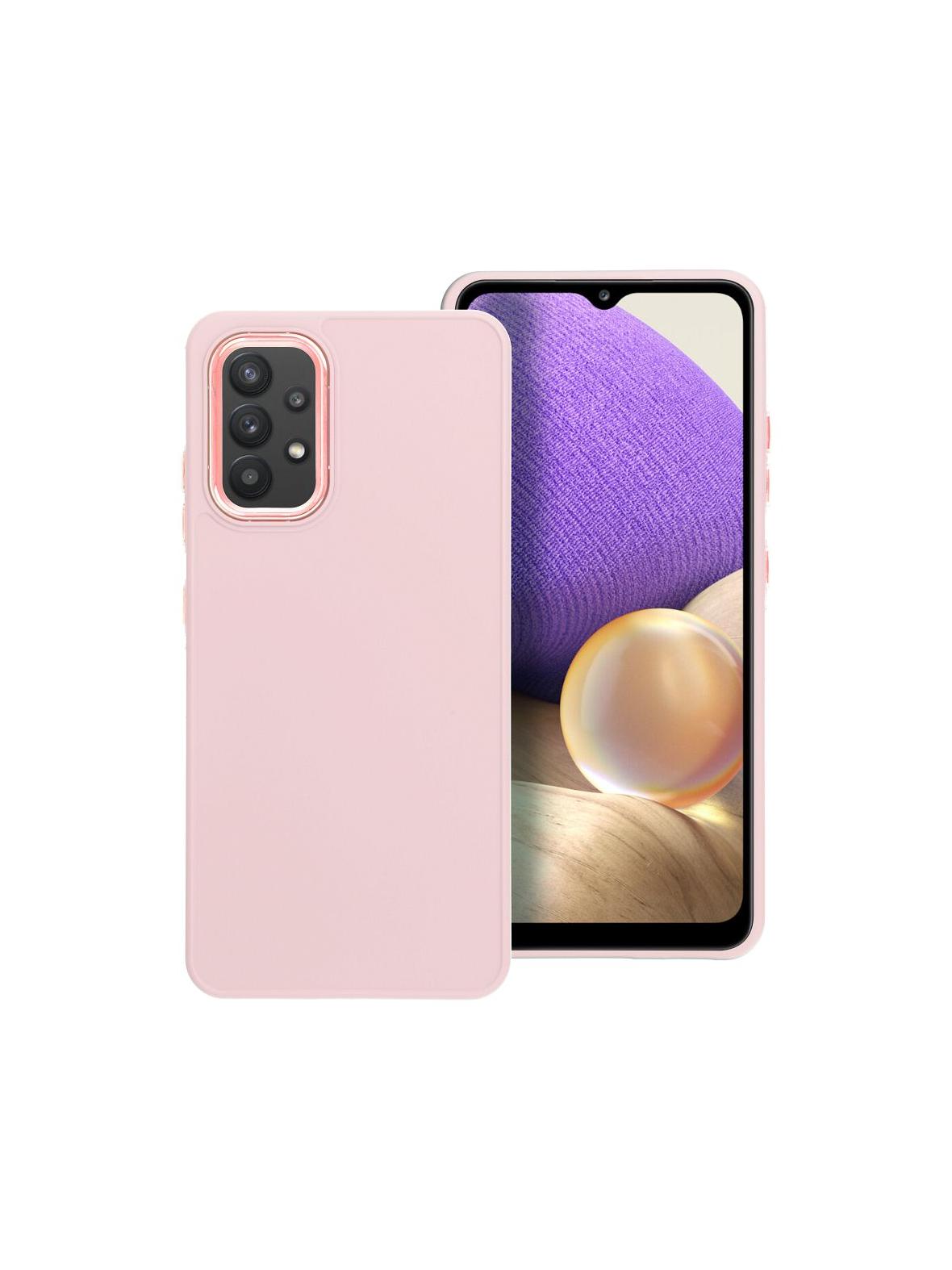 Futerał FRAME do SAMSUNG A32 LTE ( 4G ) pudrowy róż