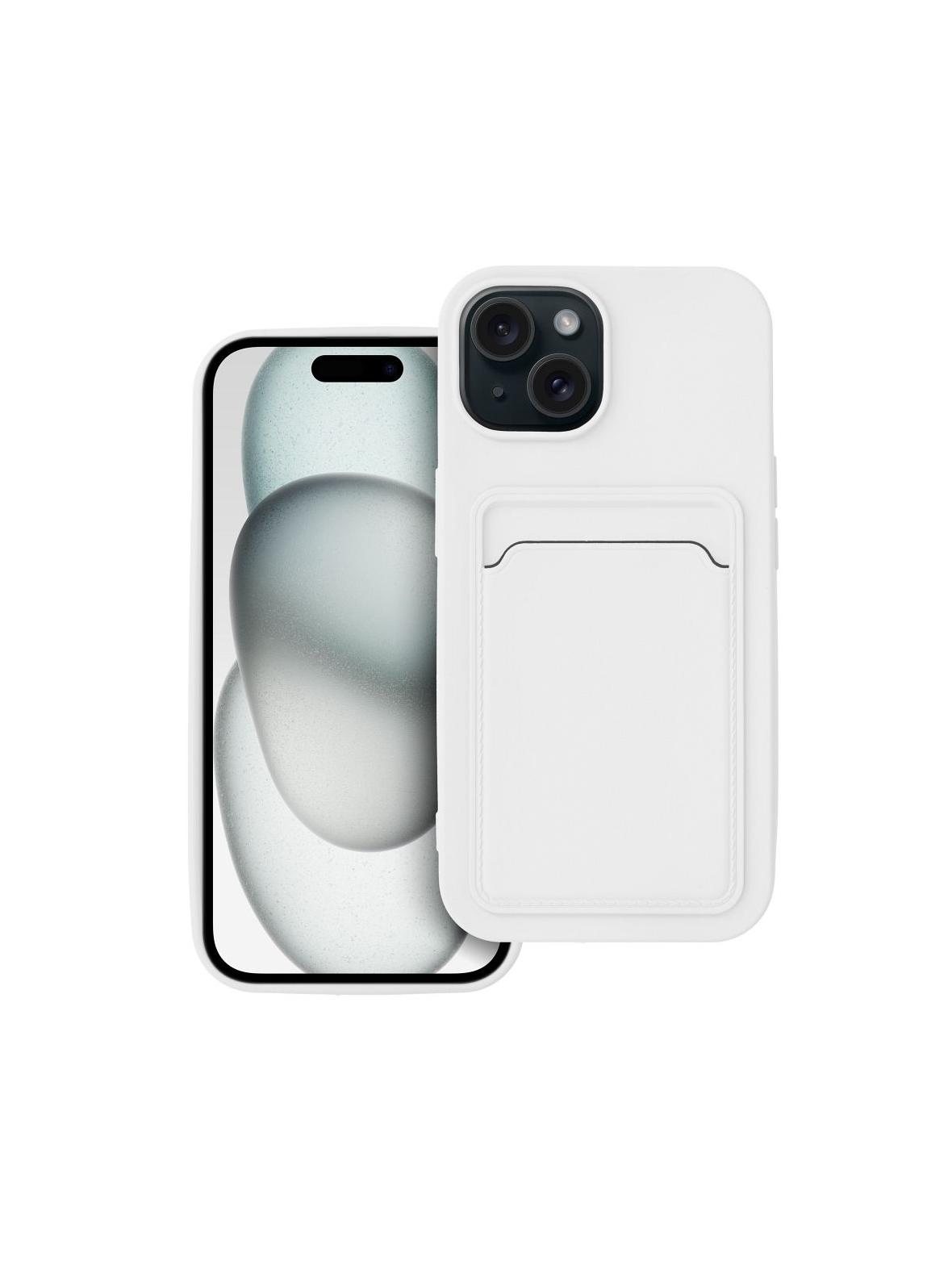 Futerał CARD CASE do IPHONE 15 biały