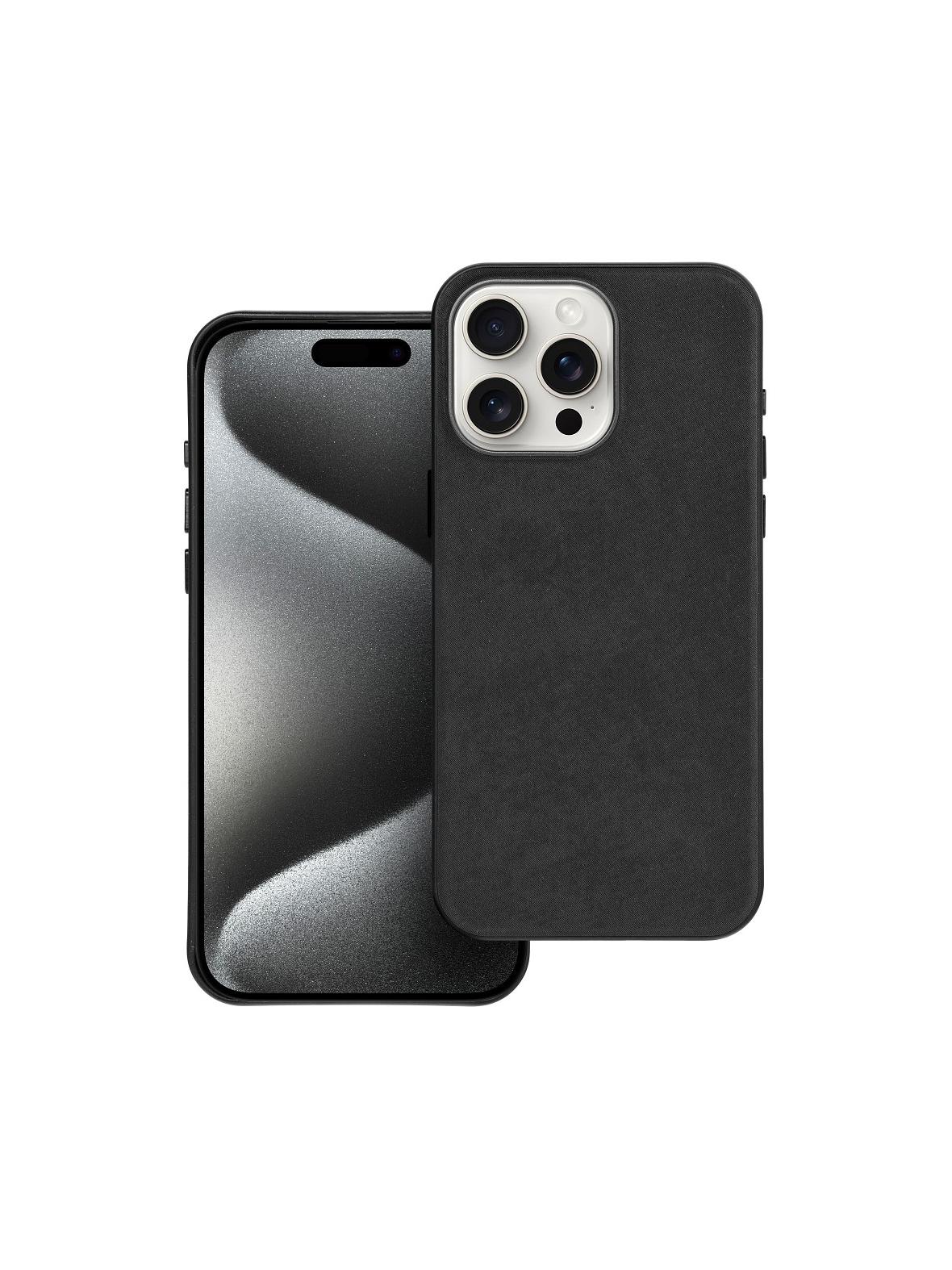 Futerał WOVEN MAG COVER kompatybilny z MagSafe do IPHONE 15 Pro Max czarny