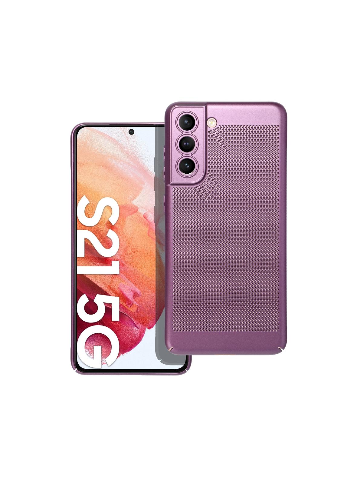 Futerał BREEZY do SAMSUNG S21 FE fioletowy