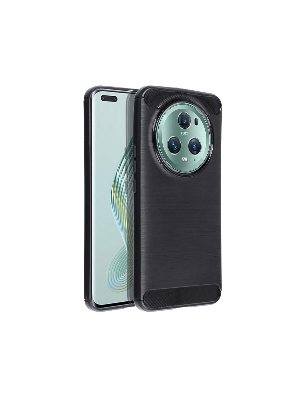 Futerał CARBON do HONOR Magic 5 Pro czarny