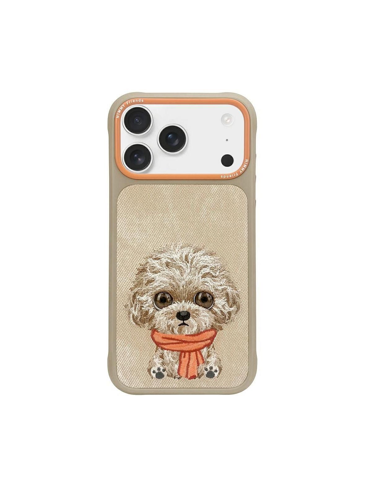 NIMMY futerał BIG EYED PET 2.0 Dog do IPHONE 17 beżowy