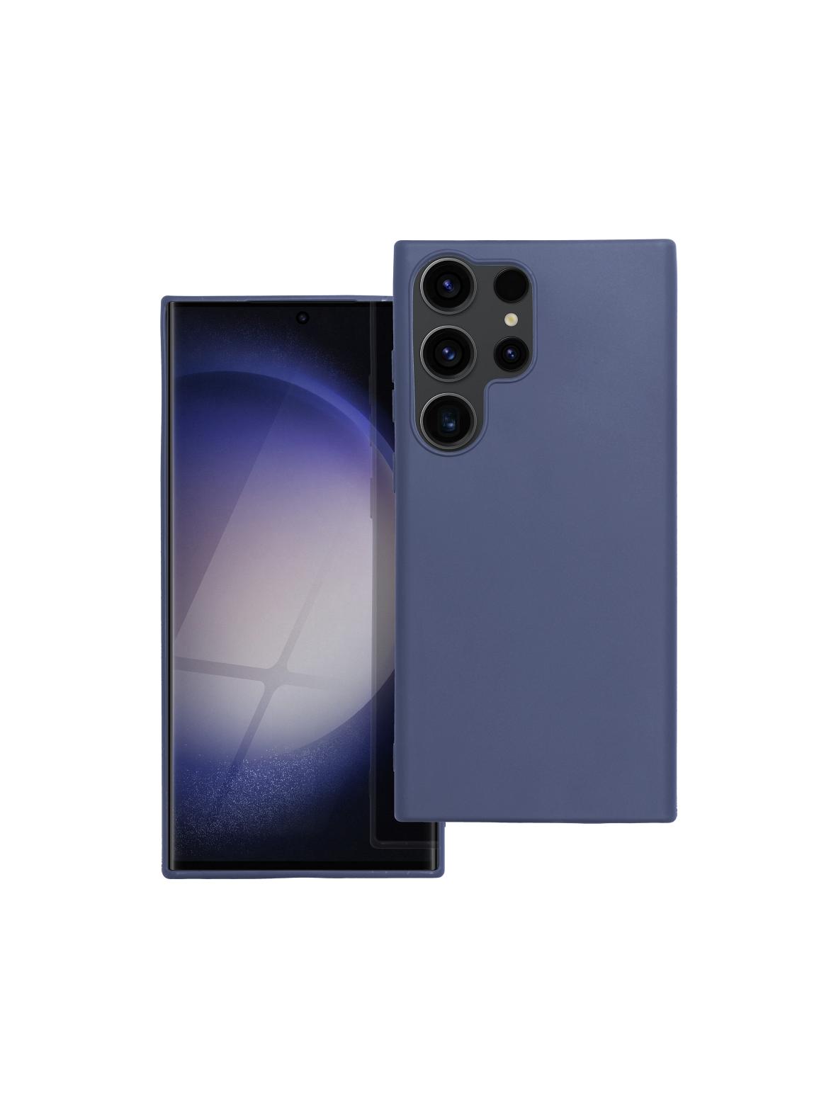 Futerał MATT do SAMSUNG S23 Ultra niebieski