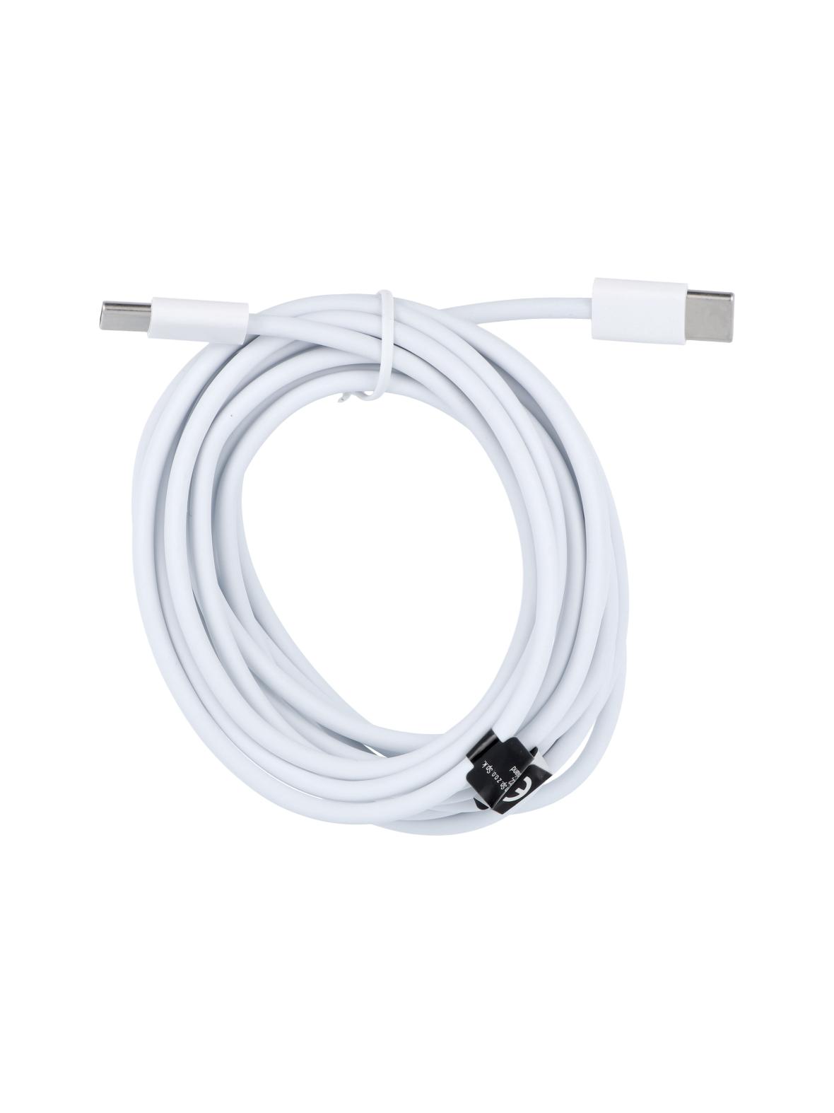 Kabel USB C do USB C PD QC3.0 3A 30W 3 m HD26 biały