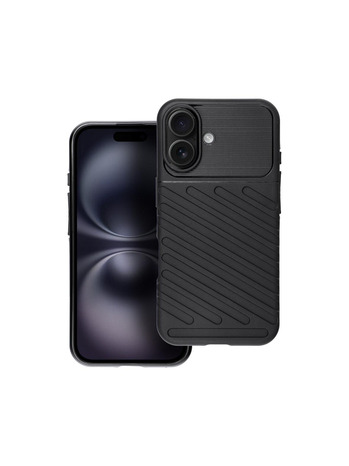 Futerał THUNDER do IPHONE 16 czarny