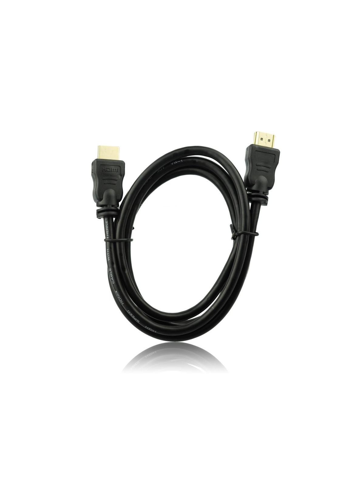 Kabel HDMI do HDMI 4K wer.1.4 AL-OEM-44 1,5 m czarny