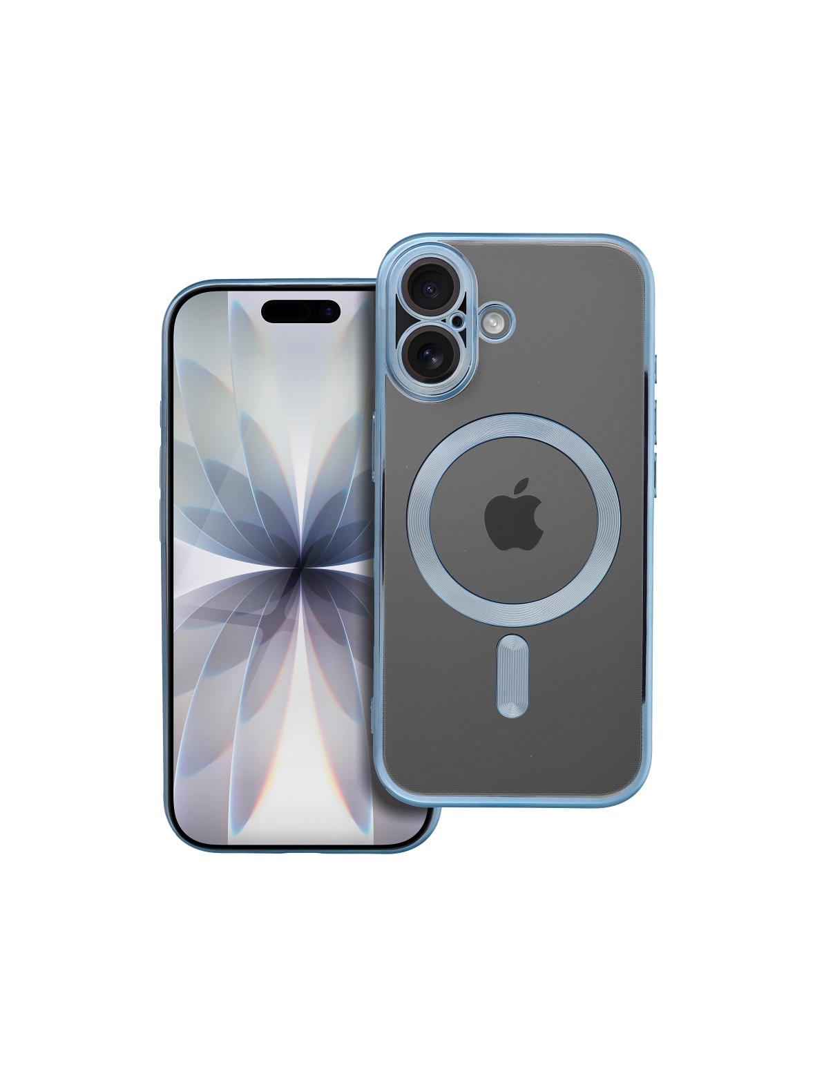 Futerał ELECTRO MAG COVER kompatybilny z MagSafe do IPHONE 17 niebieski