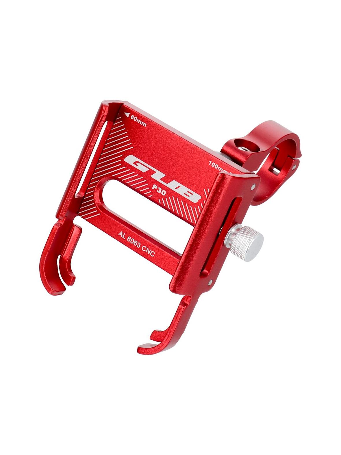 GUB uchwyt rowerowy na kierownicę P30 Aluminium czerwony