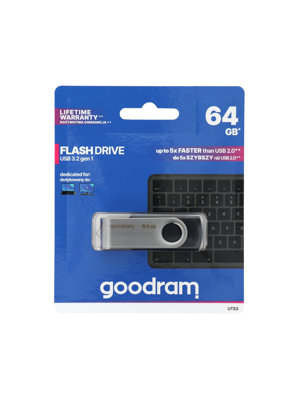 GOODRAM pendrive UTS3 64GB USB3.2