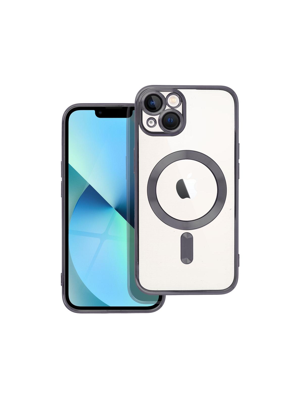 Futerał ELECTRO MAG COVER kompatybilny z MagSafe do IPHONE 13 czarny