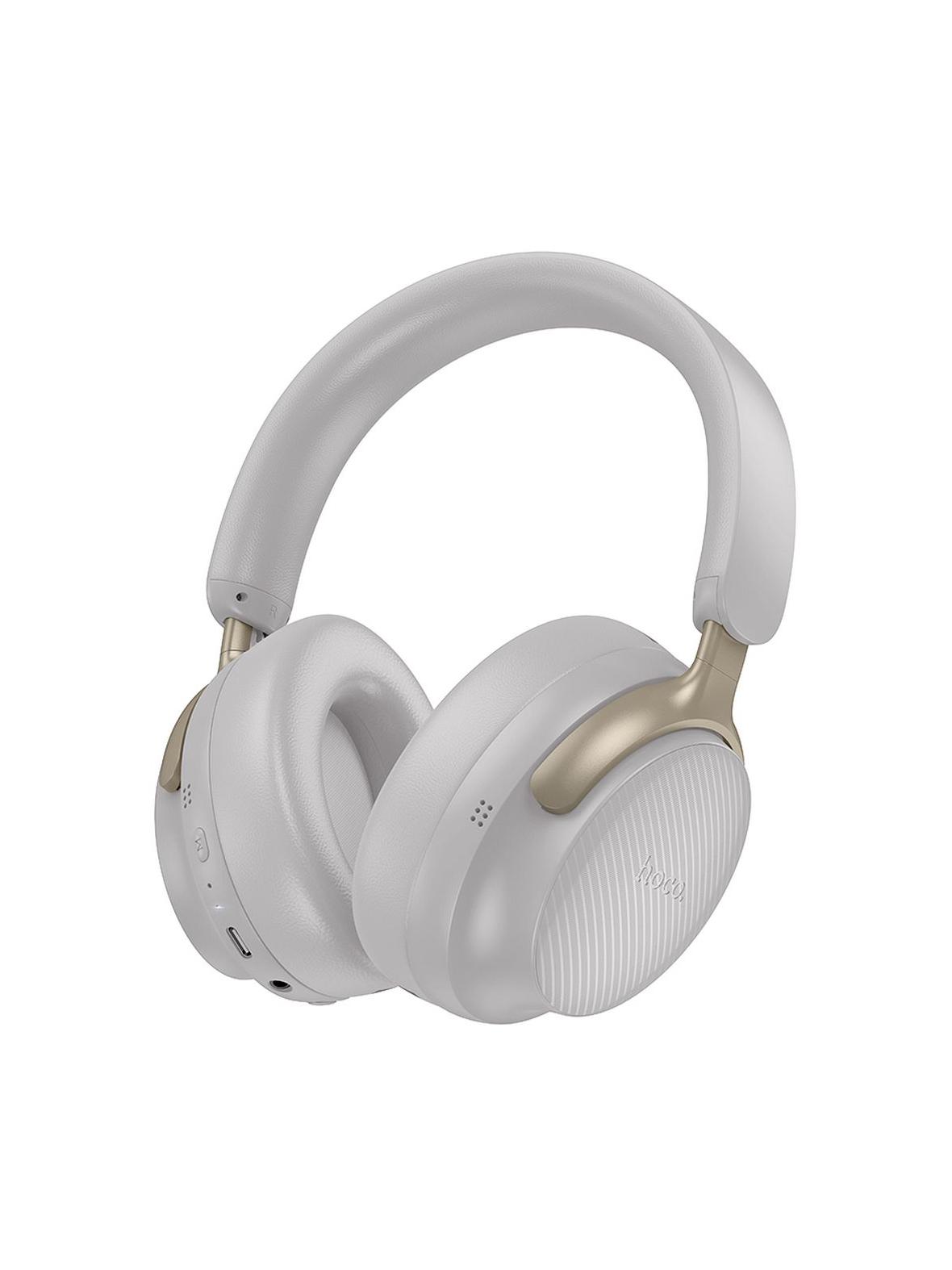 Słuchawki bezprzewodowe nauszne Hoco ANC W53 Plus szare