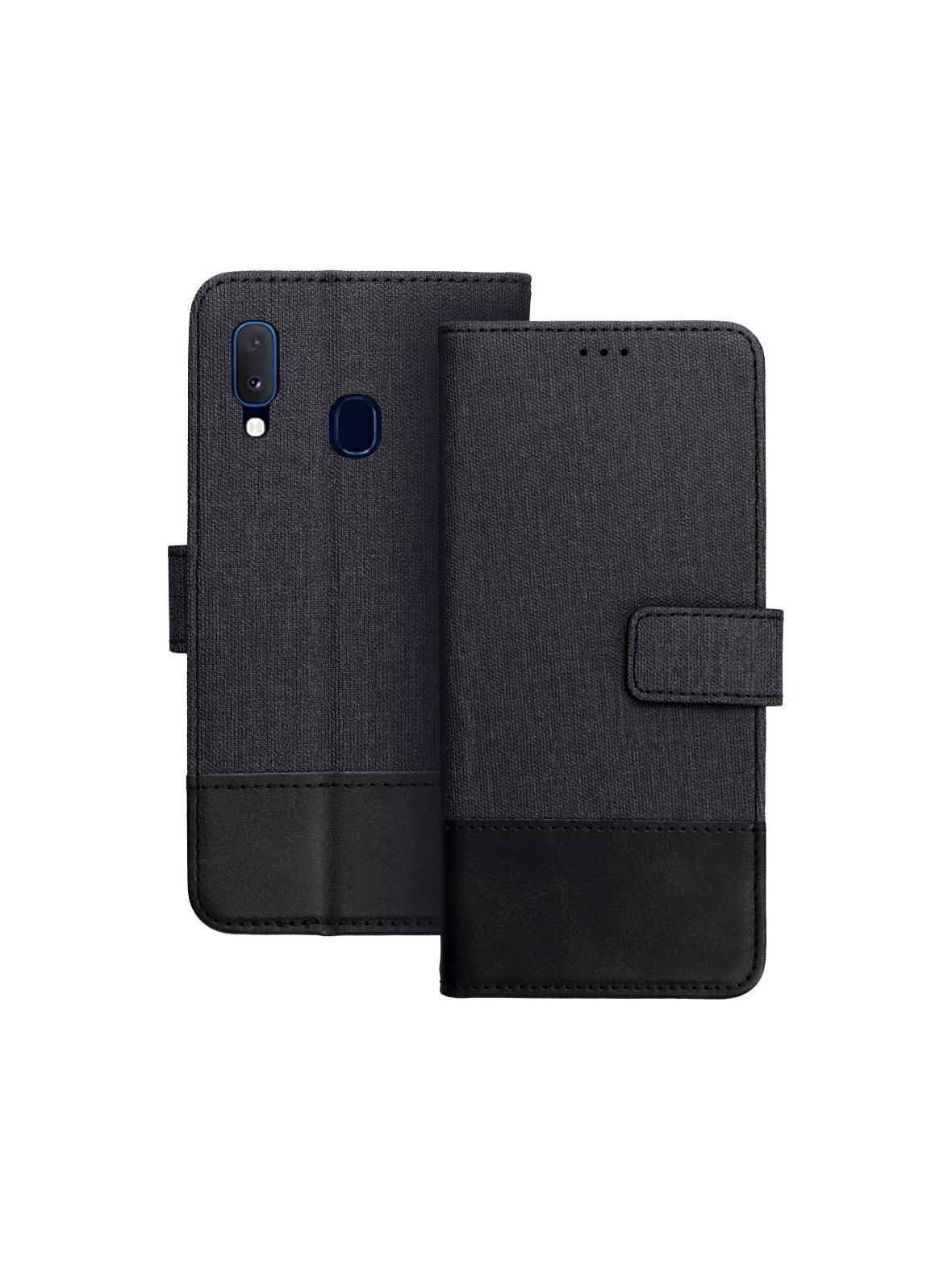 Kabura GOMMA Book do SAMSUNG A20e czarny