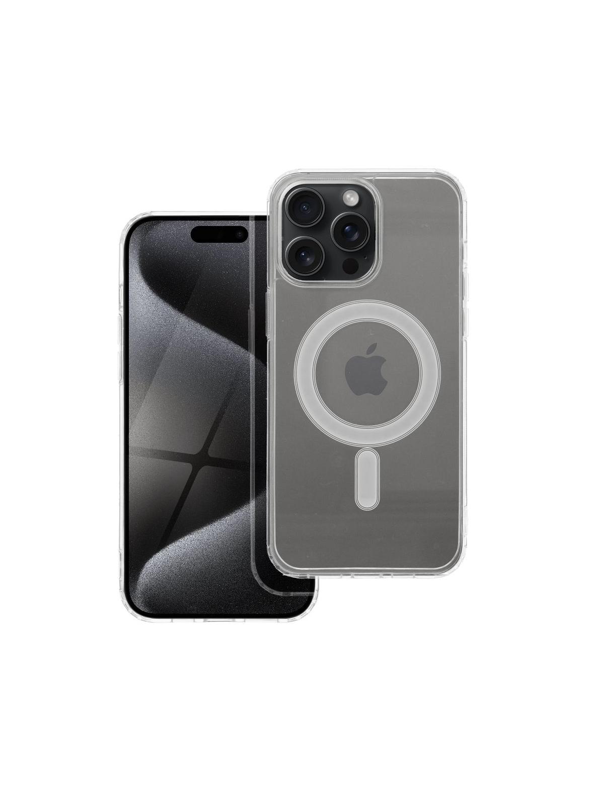Futerał CLEAR MAG COVER kompatybilny z MagSafe do IPHONE 15 Pro Max transparentny