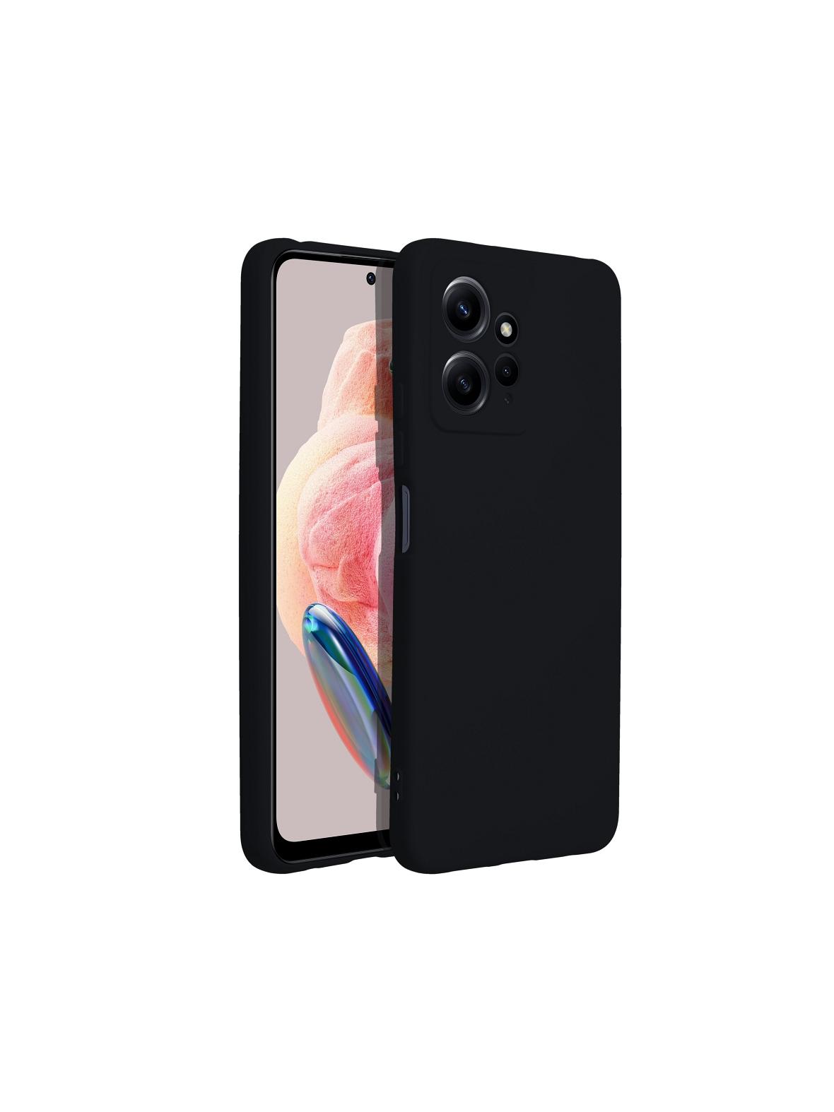 Futerał SILICONE do XIAOMI Redmi Note 12 4G czarny