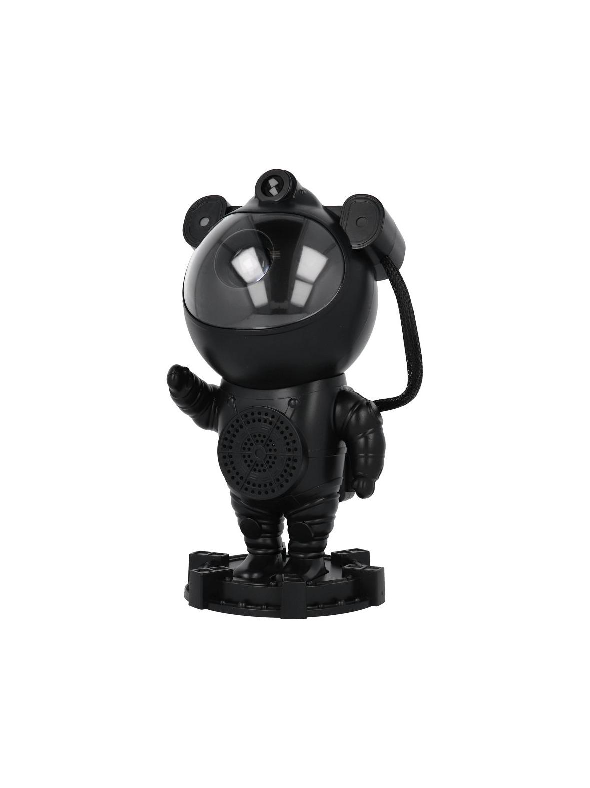 Projektor gwiazd astronauta z głośnikiem bluetooth X2504 czarny