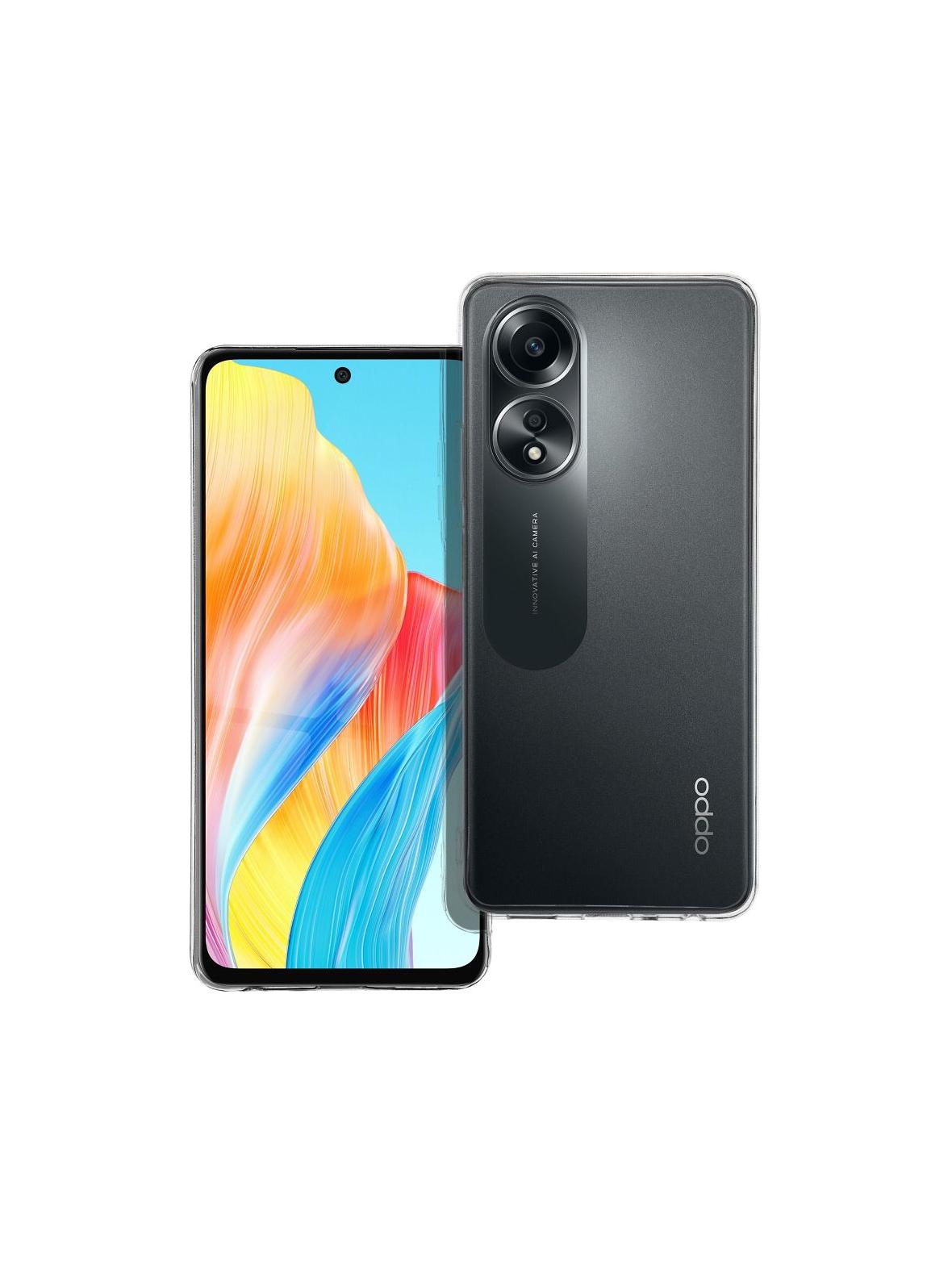 Futerał CLEAR CASE 2 mm do OPPO A58 4G (camera protection) transparentny