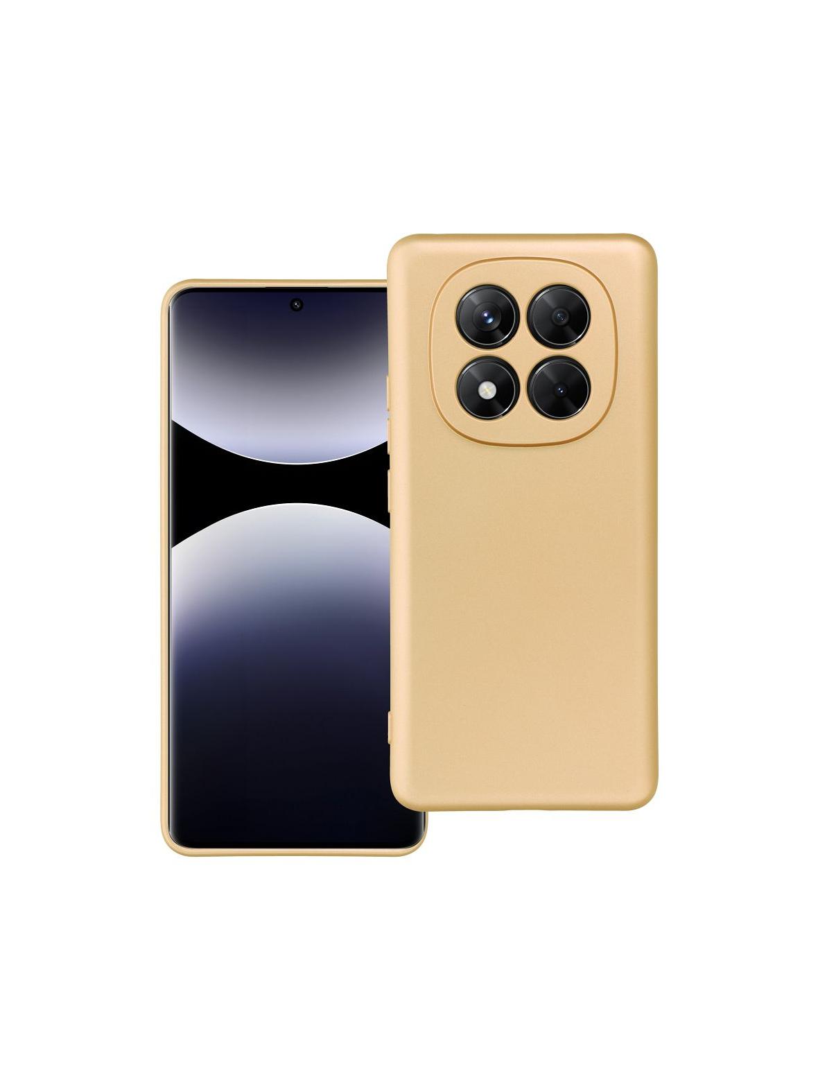 Futerał METALLIC do XIAOMI Redmi NOTE 14 Pro Plus 5G złoty