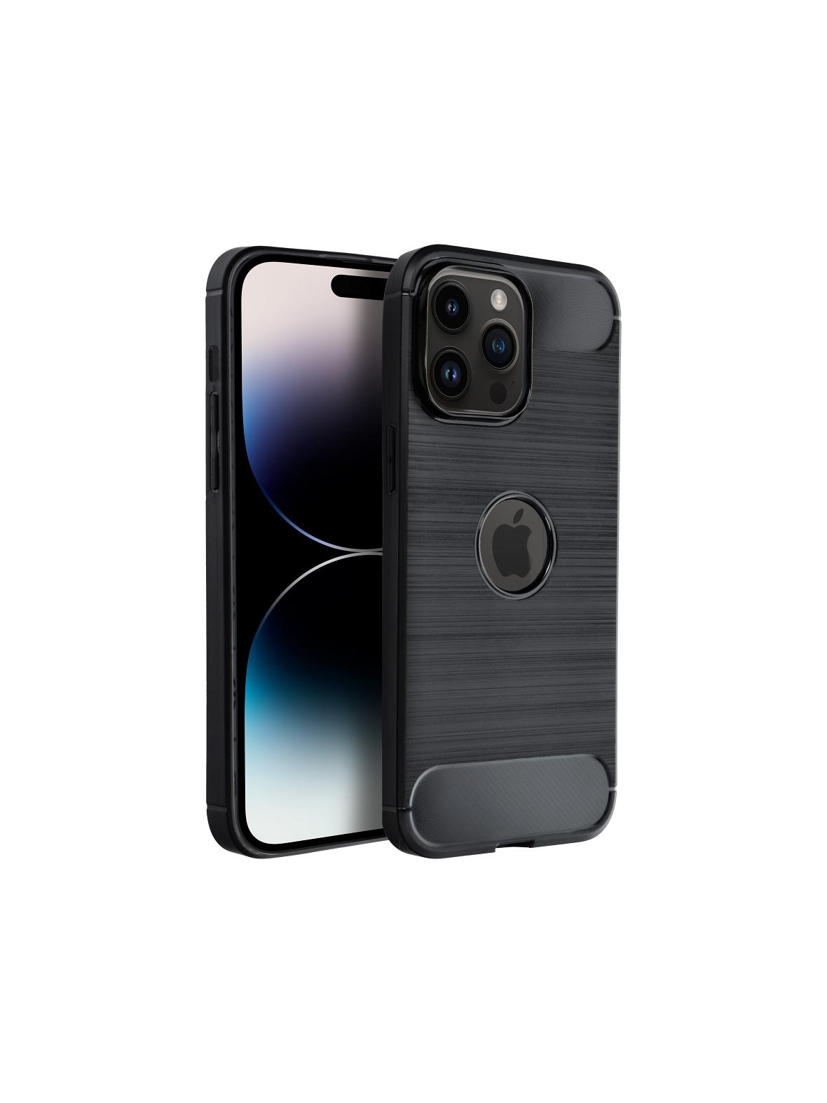 Futerał CARBON do IPHONE SE 2022 czarny